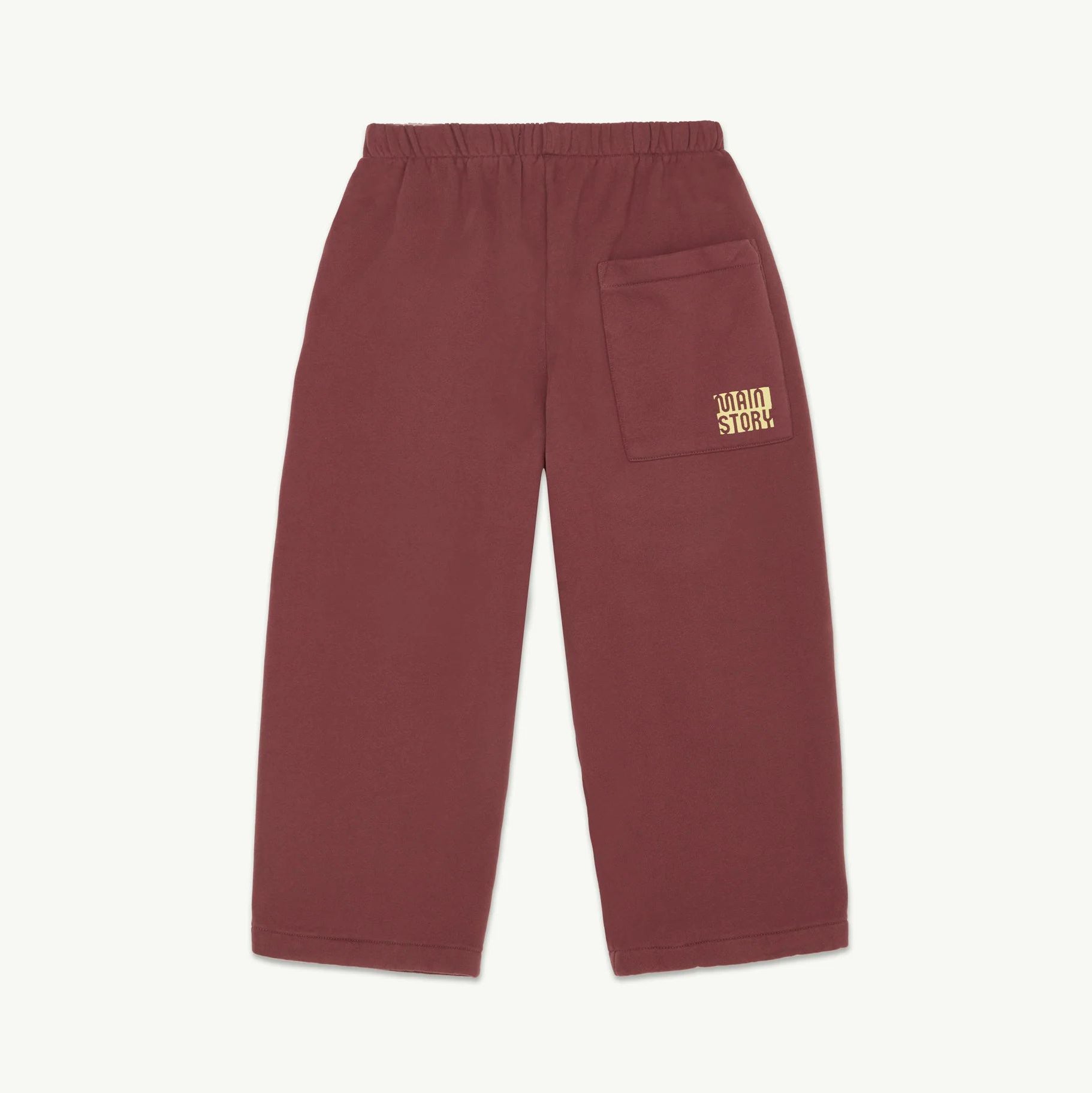 Boys & Girls Wine Red Cotton Trousers