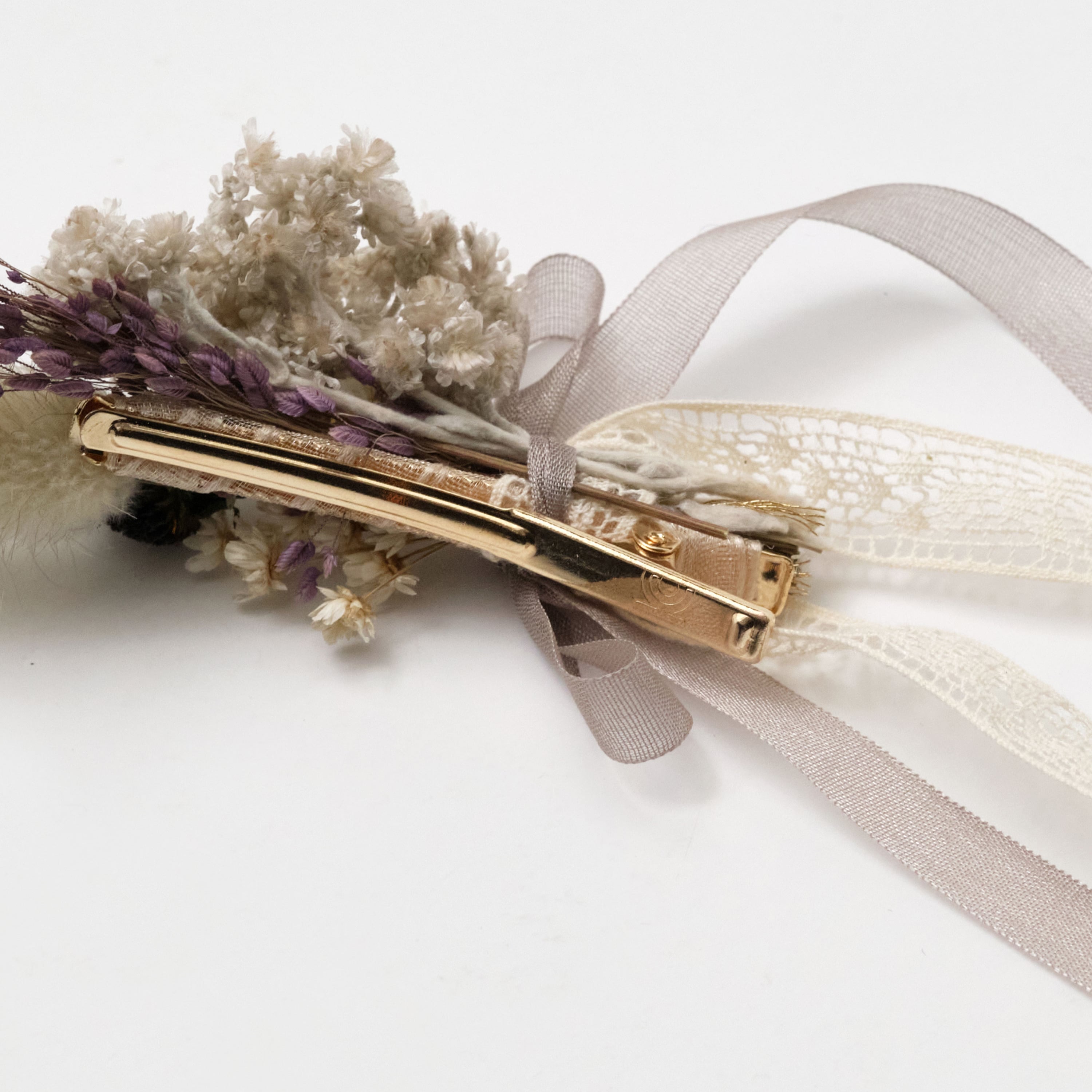 Girls Light Grey Hair Clip