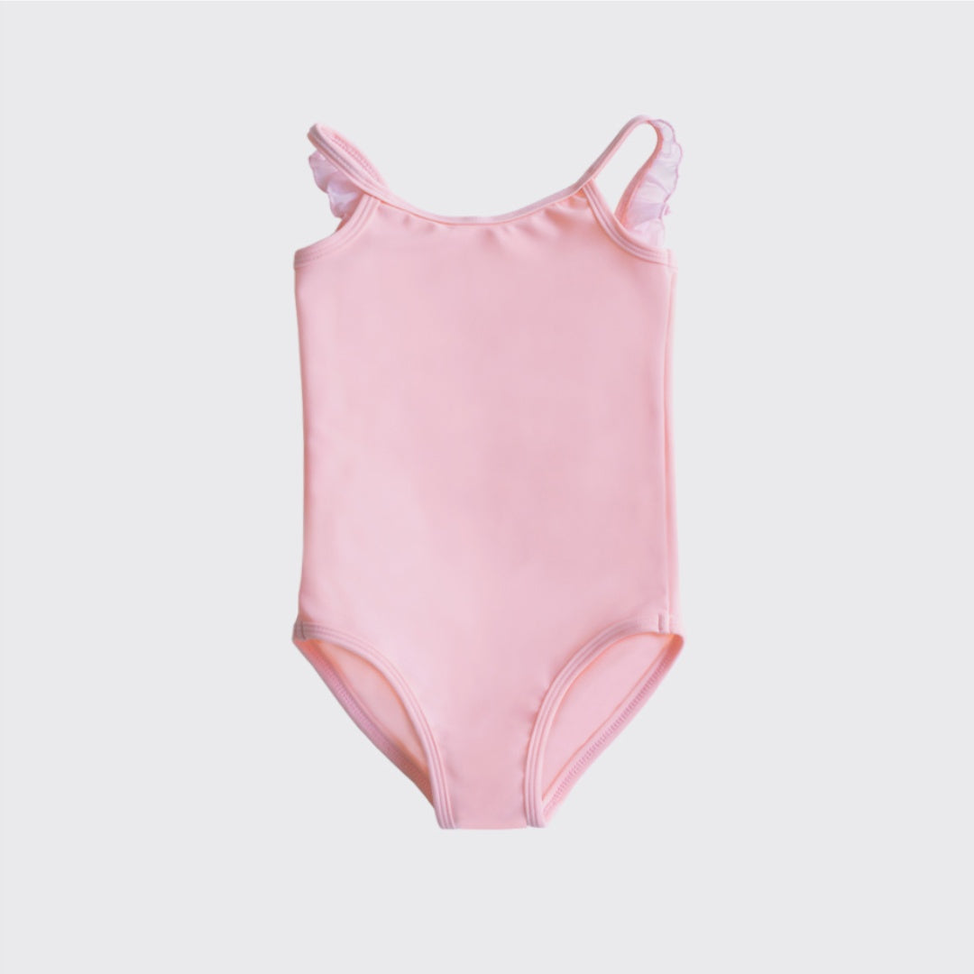 Girls Pink Ballet Onesies