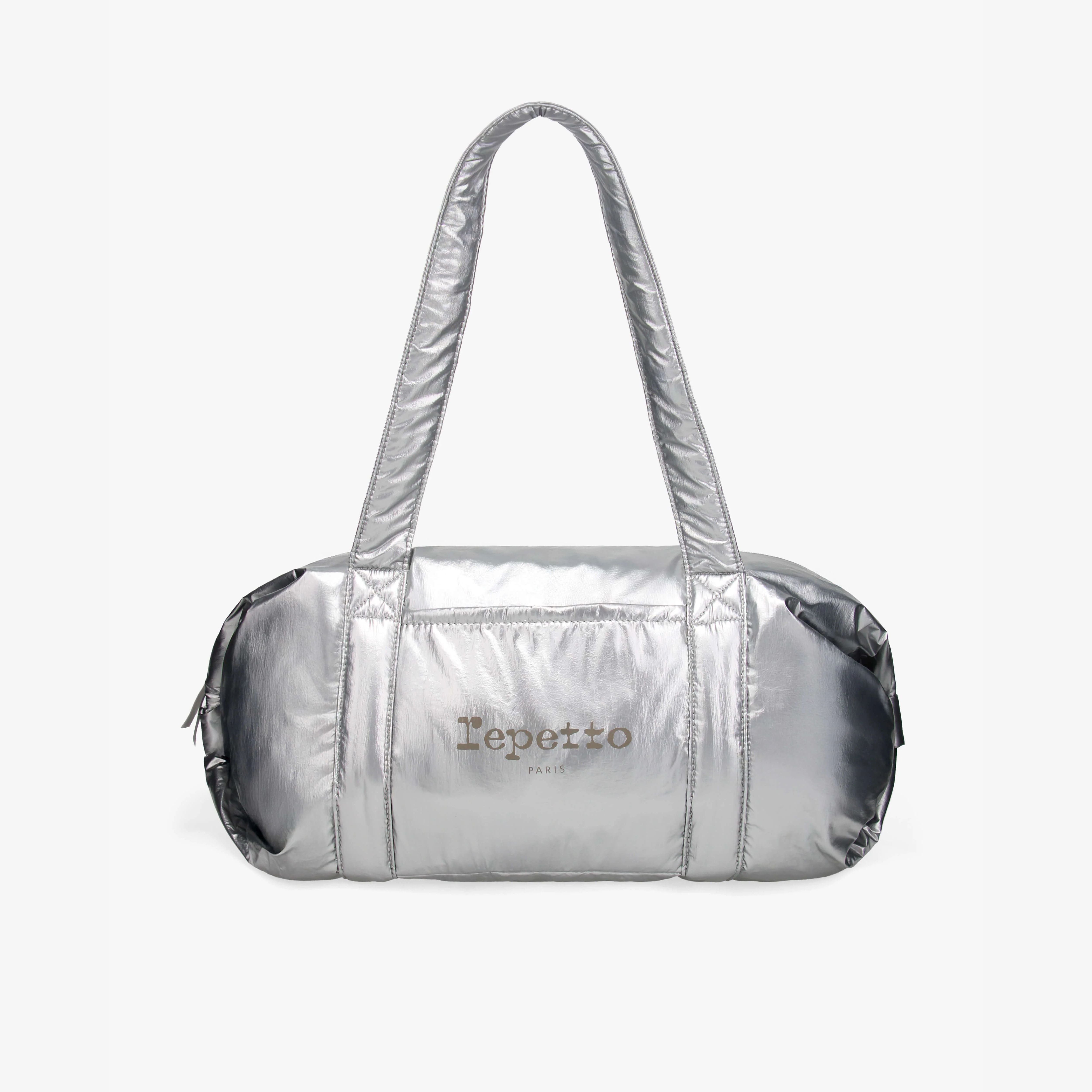 Girls Silver Ballet Bag(L:H24xW49xD25cm)