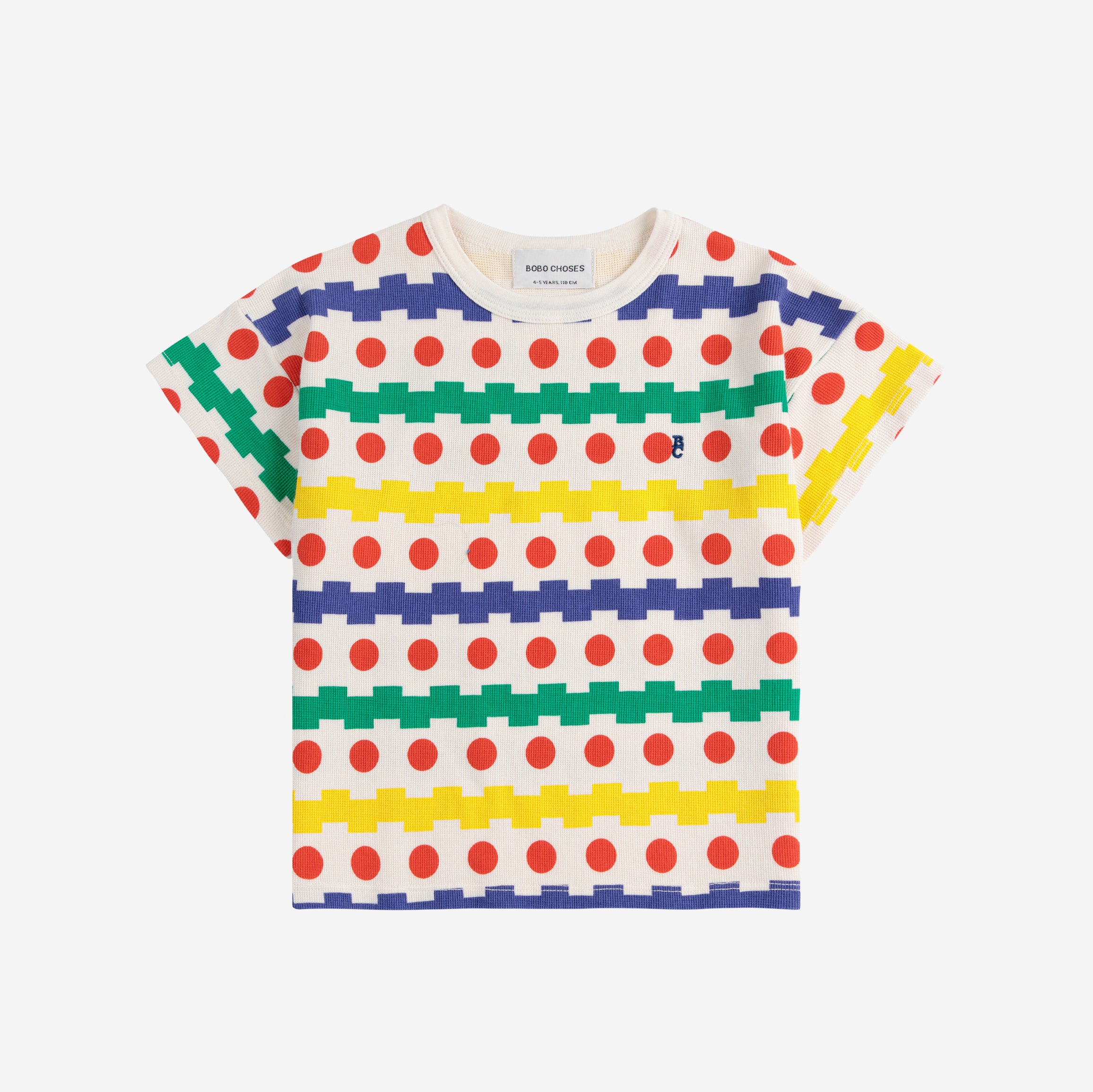 Boys & Girls Colorful Embroidery Logo T-Shirt