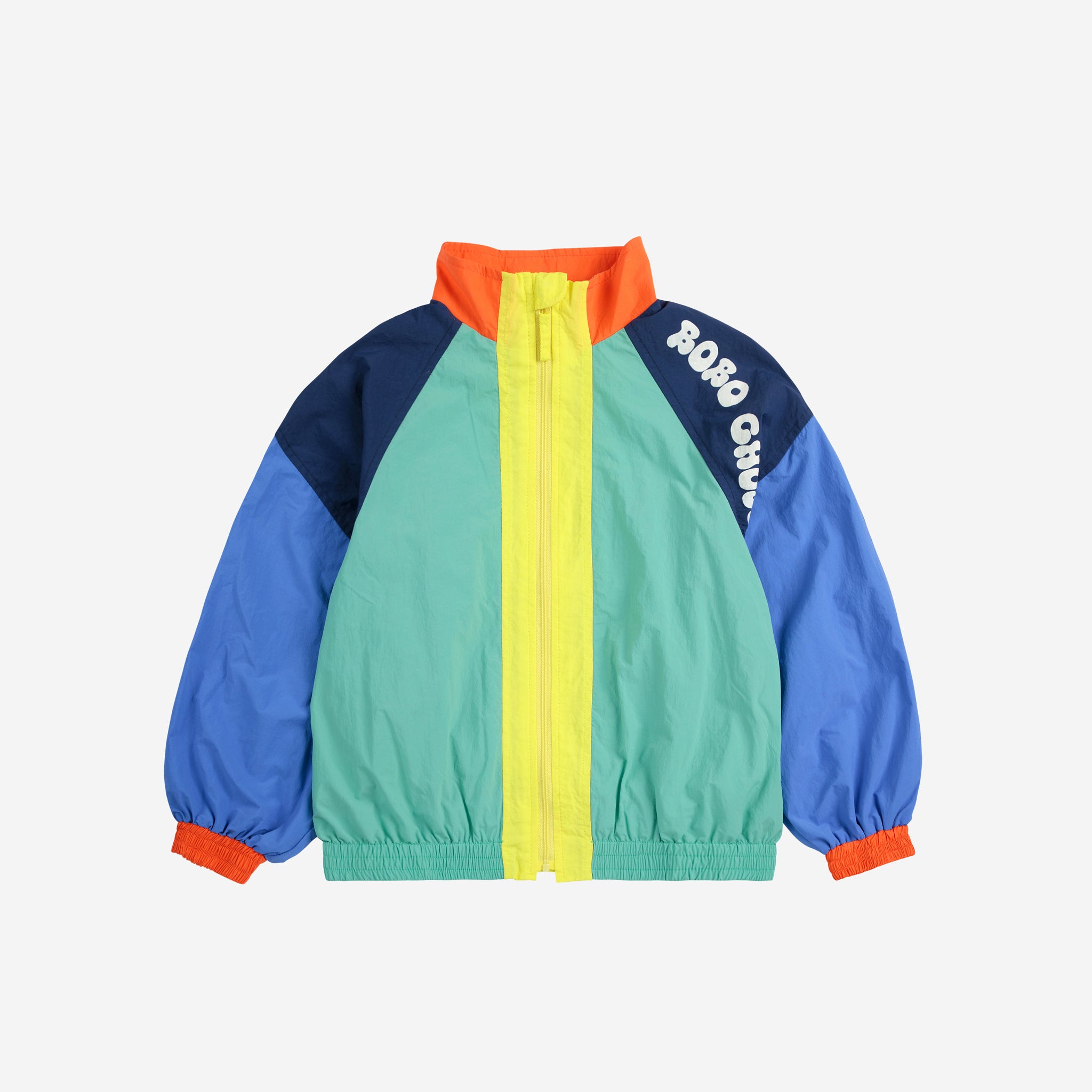 Boys & Girls Colorful Printed Logo Jacket