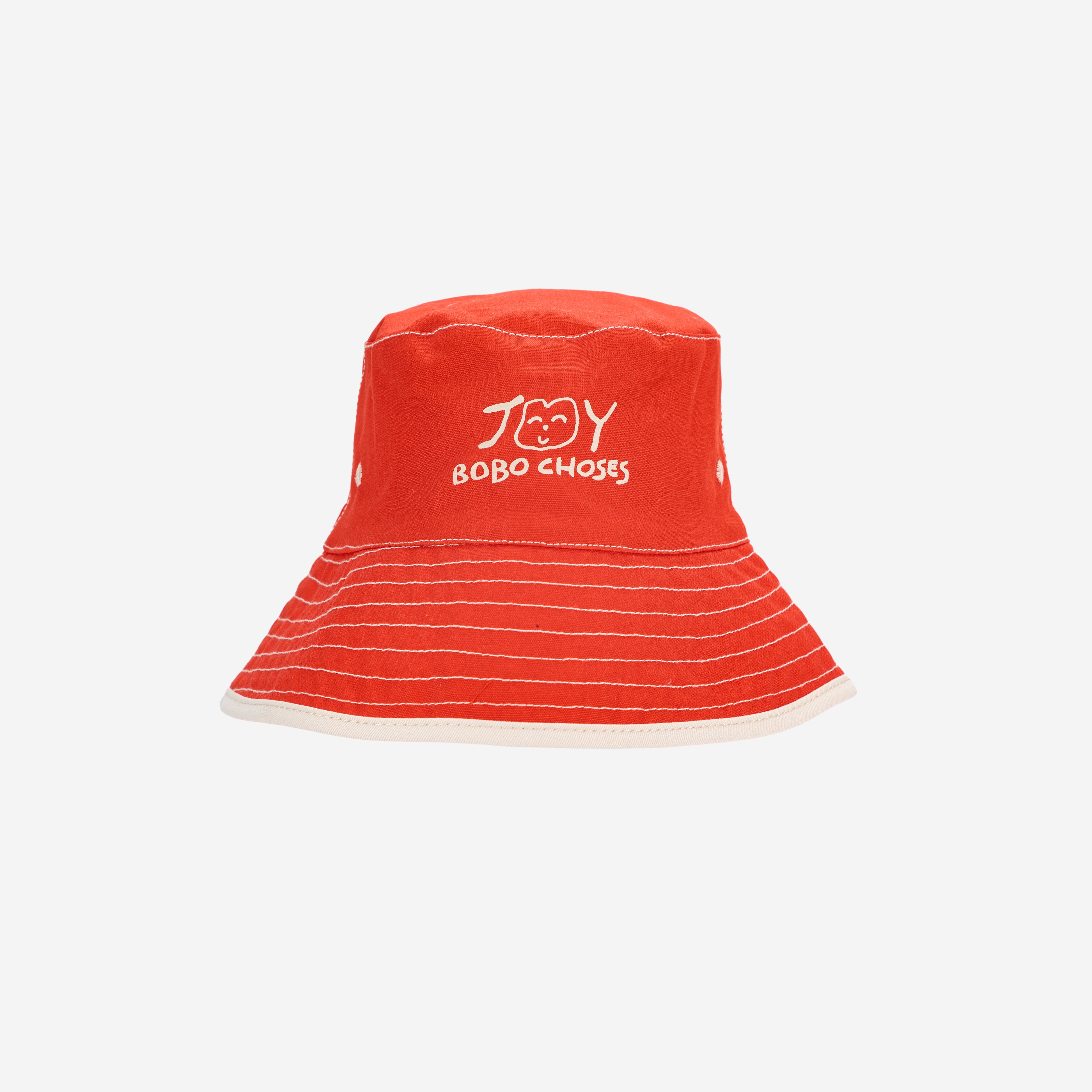 Boys & Girls Colorful Printed Logo Reversible Hat