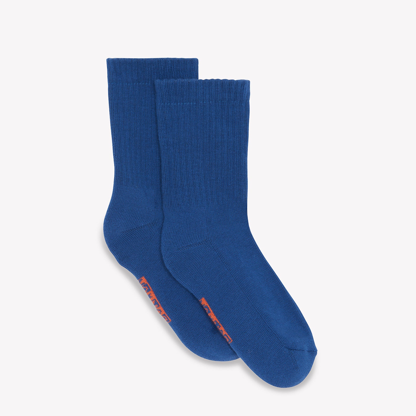 Kids Blue Cotton Socks Set(2 pack)