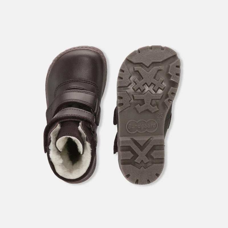 Boys & Girls Dark Brown "Tokker TEX" Shoes