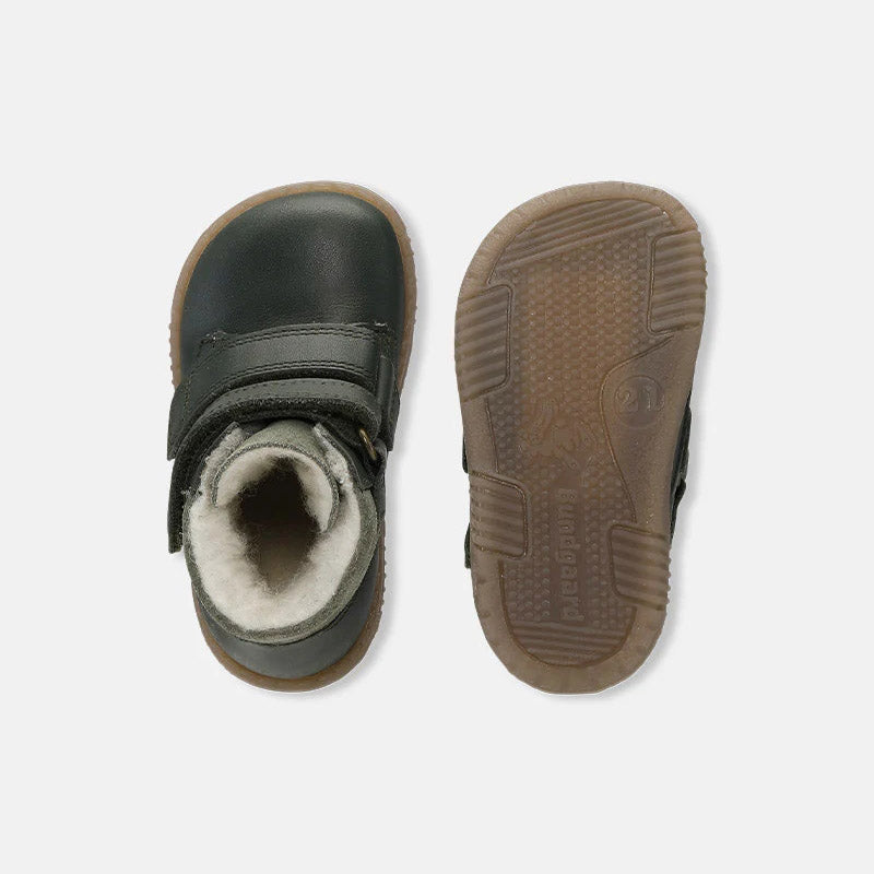 Baby Boys & Girls Green "Rabbit Strap TEX" Shoes