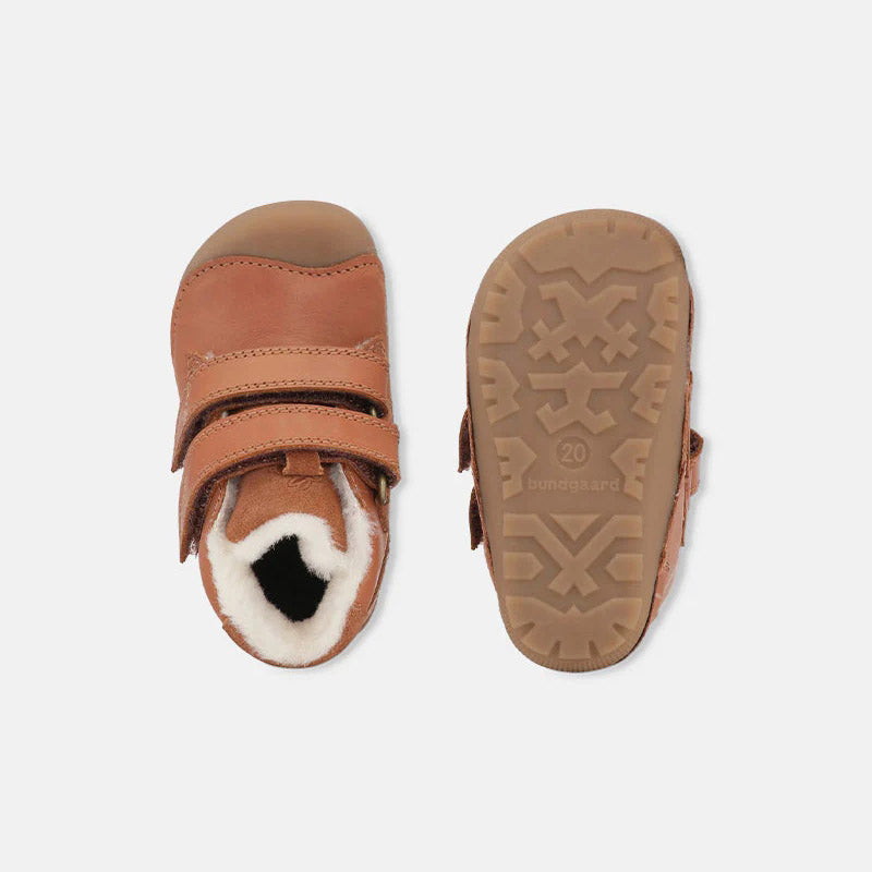 Baby Boys & Girls Brown "Petit Mid Winter Strap" Shoes