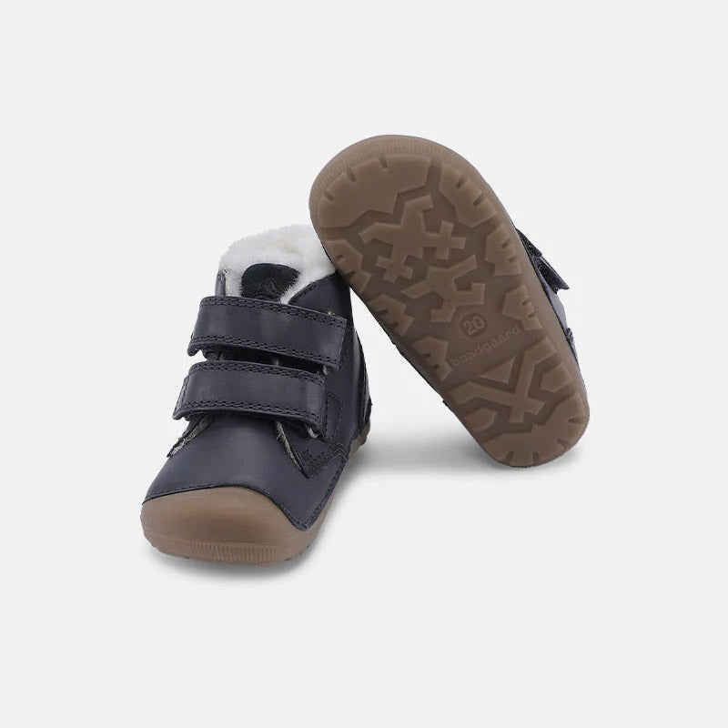 Baby Boys & Girls Dark Blue "Petit Mid Winter Strap" Shoes