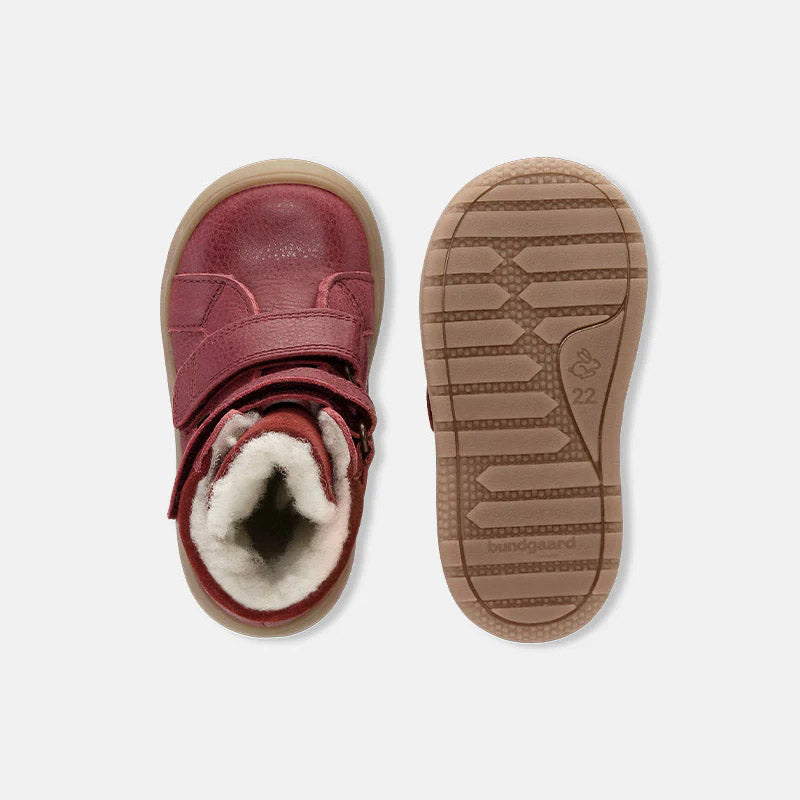 Boys & Girls Wine Red "Siggi II TEX" Shoes