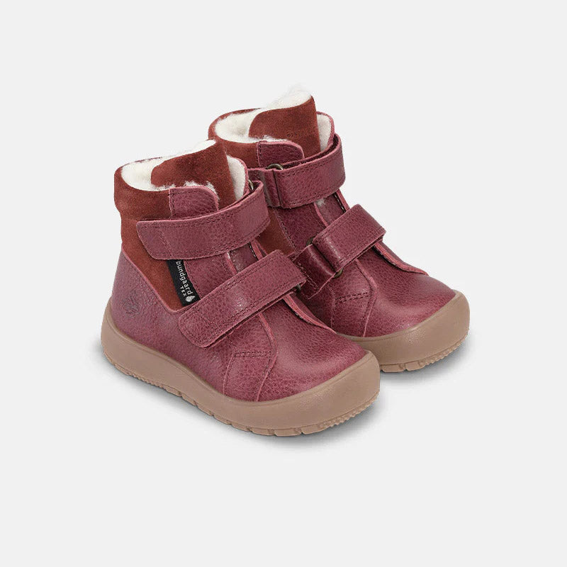 Boys & Girls Wine Red "Siggi II TEX" Shoes
