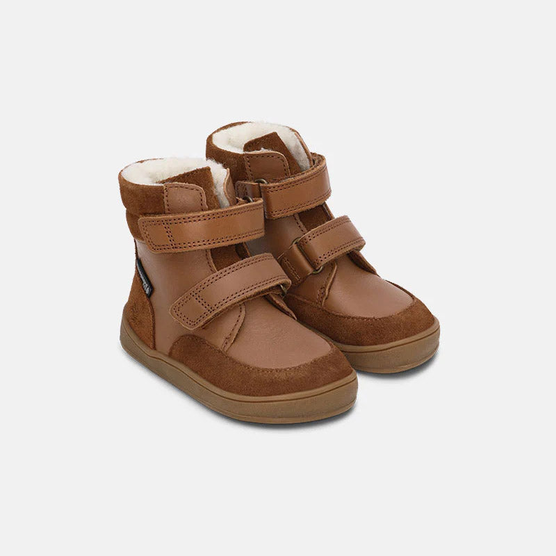 Boys & Girls Brown "Basil Strap II TEX" Shoes