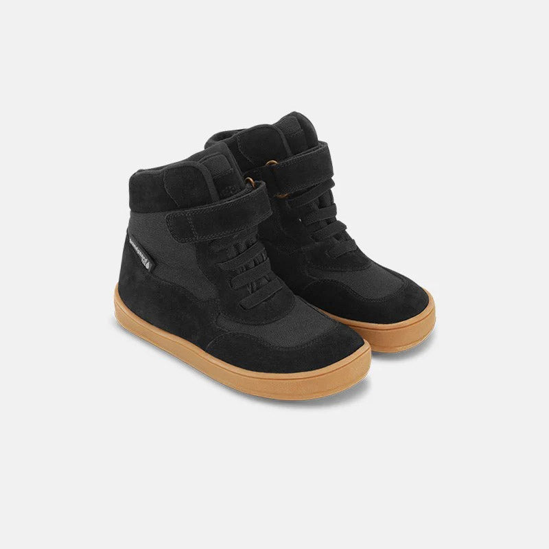 Boys & Girls Black "Brooklyn TEX" Shoes