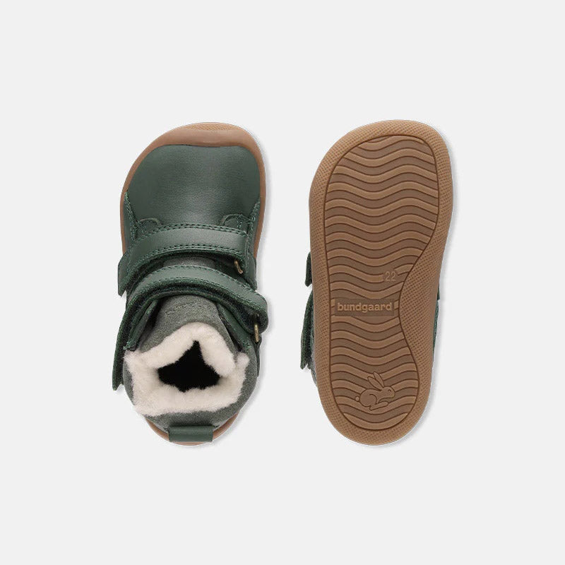 Boys & Girls Green "Willie Strap TEX" Shoes