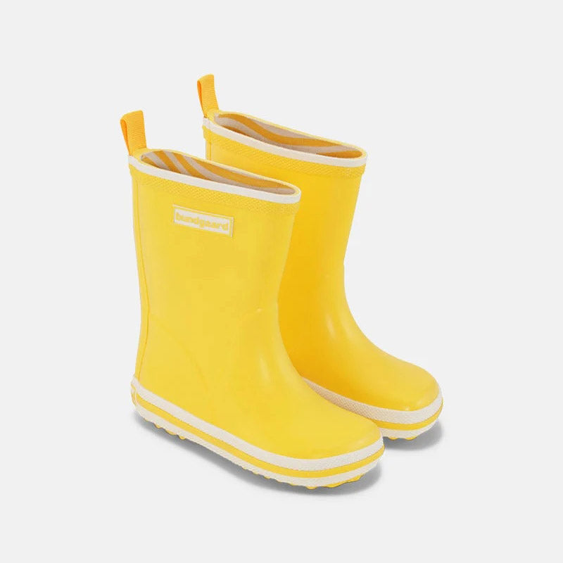 Boys & Girls Yellow "Charly High" Rain Shoes