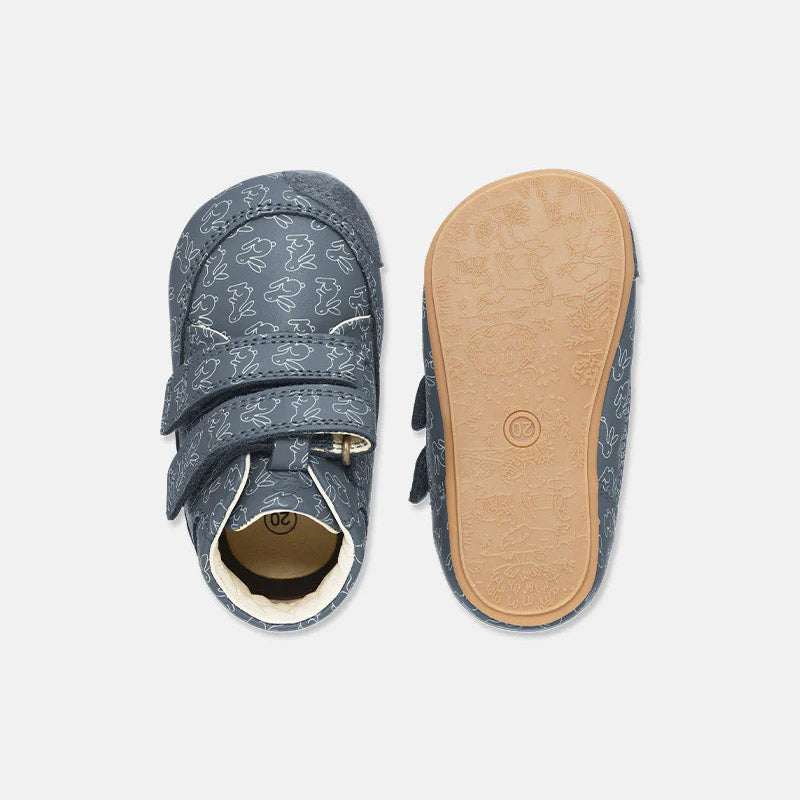 Baby Boys & Girls Grey "Prewalker II Strap" Shoes