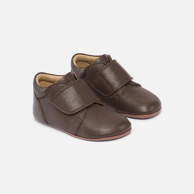 Boys & Girls Dark Brown "Tannu" Shoes