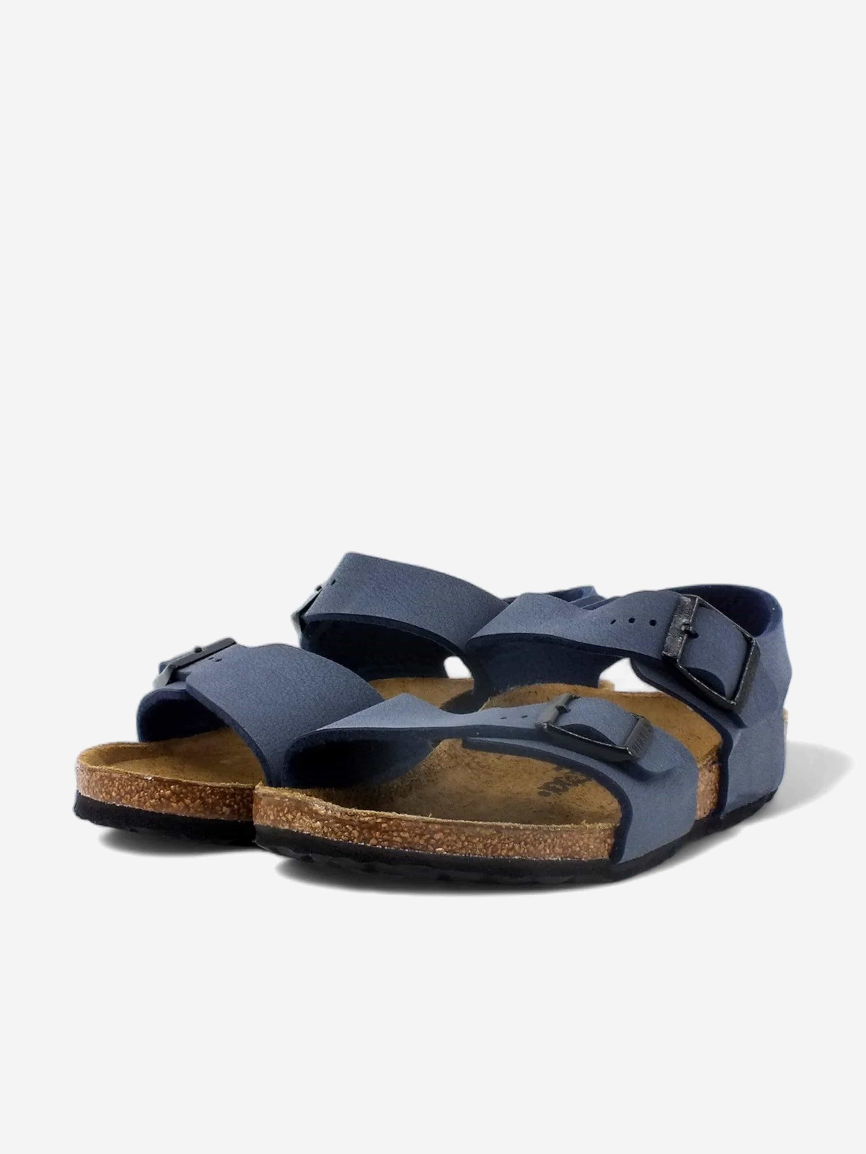 Boys New York Sandals in Navy
