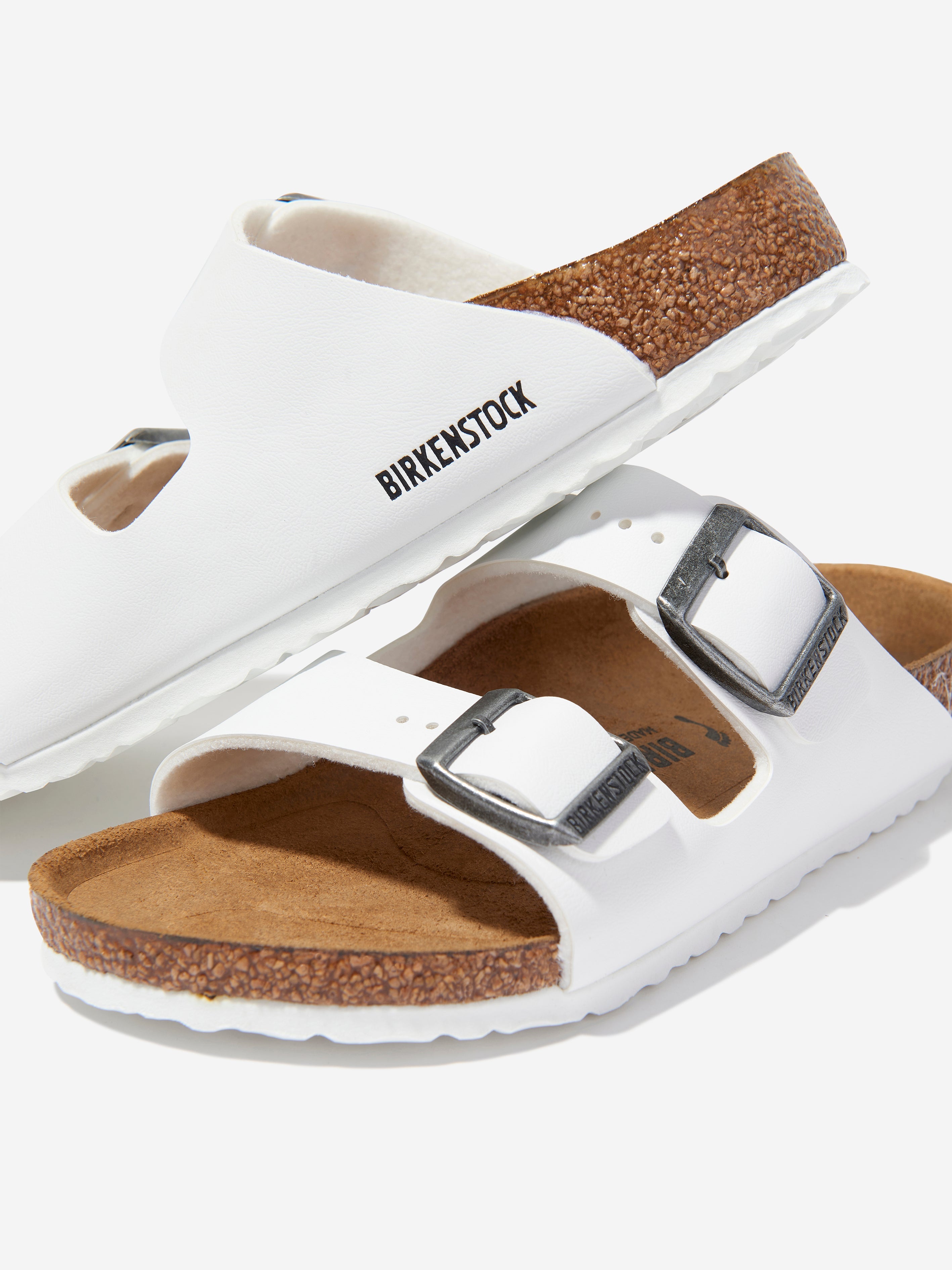 Kids Arizona Sandals in White