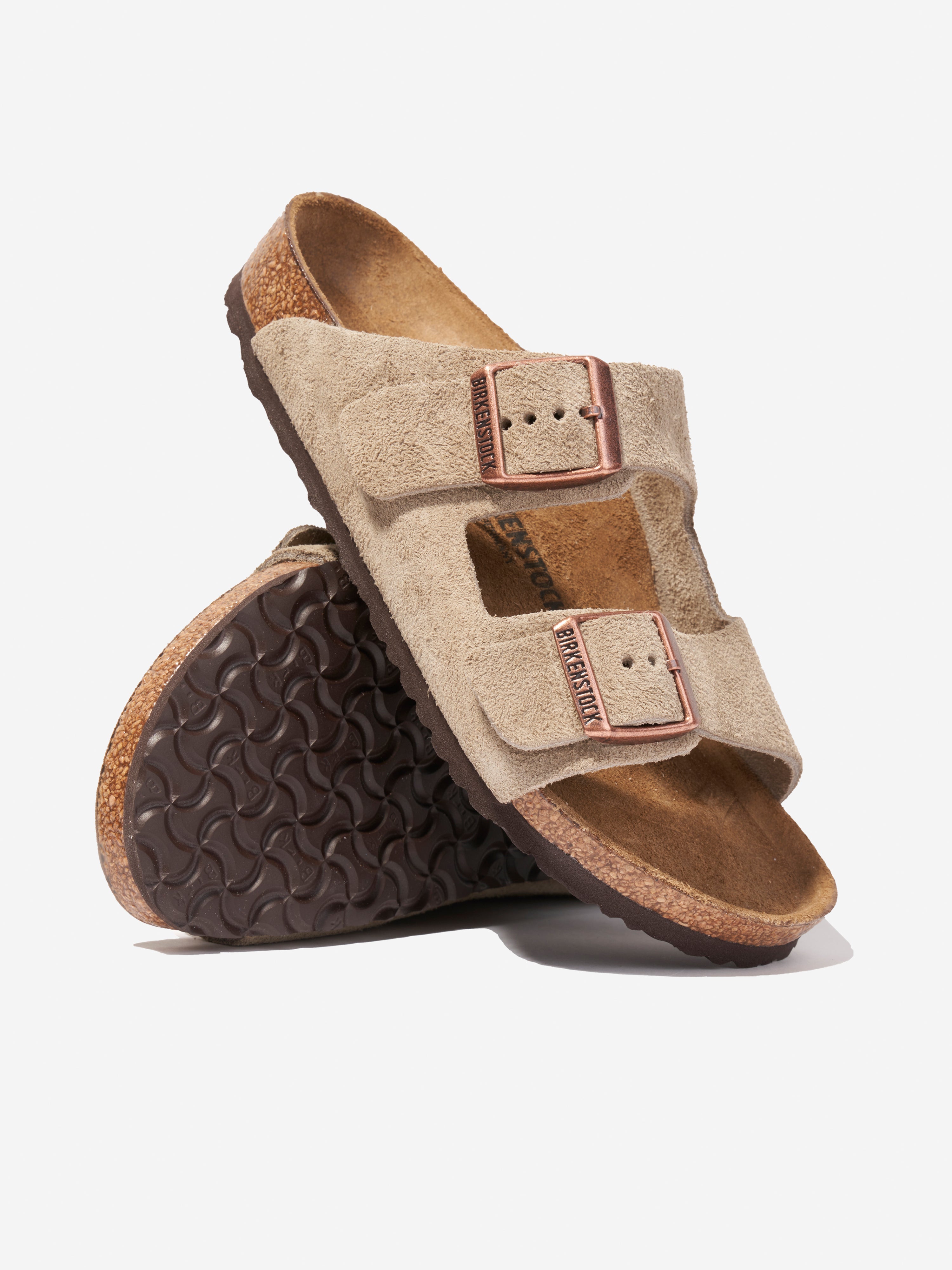 Kids Arizona Sandals in Taupe