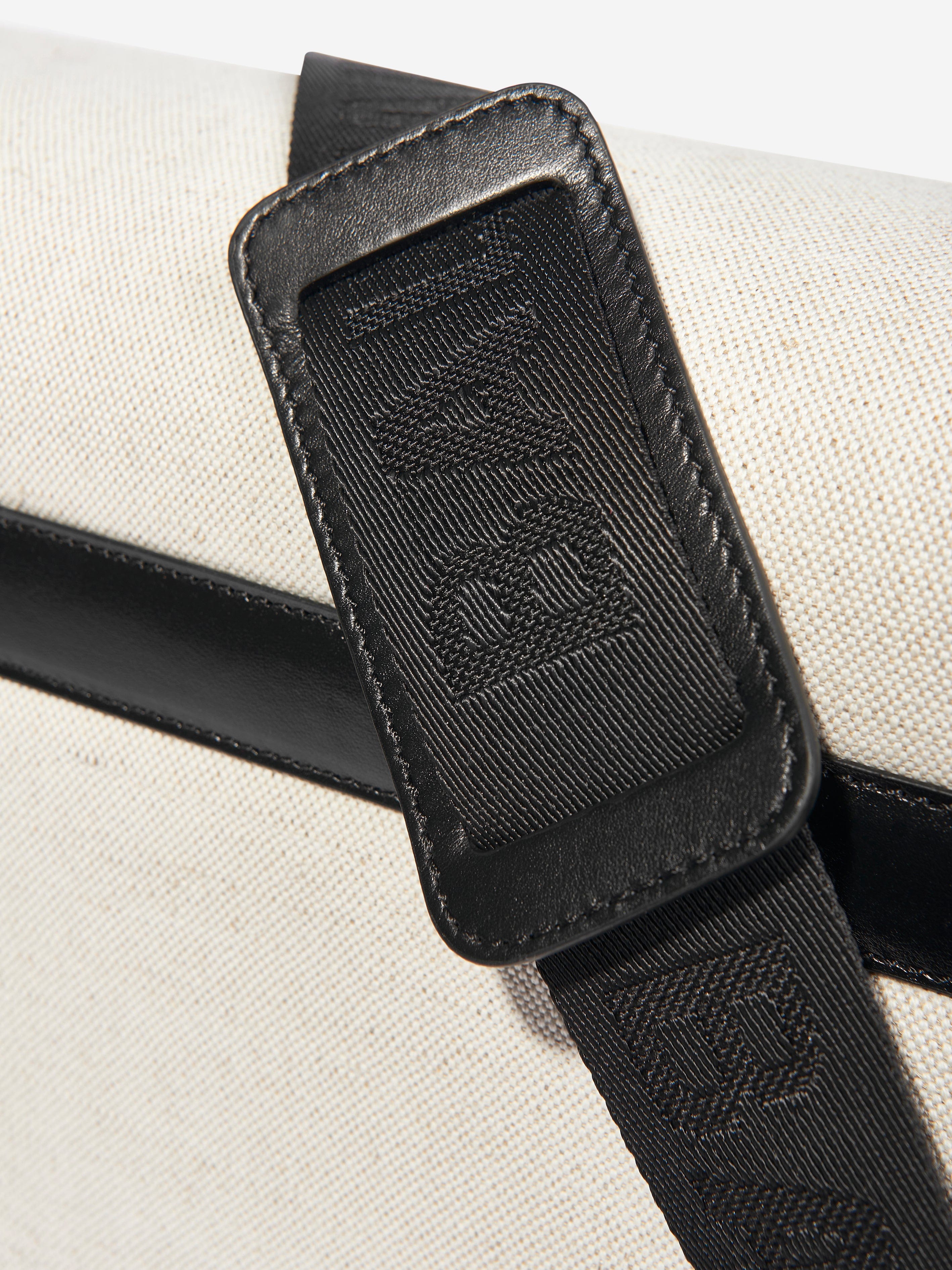 Balmain Baby Logo Changing Bag in Ivory (40cm)