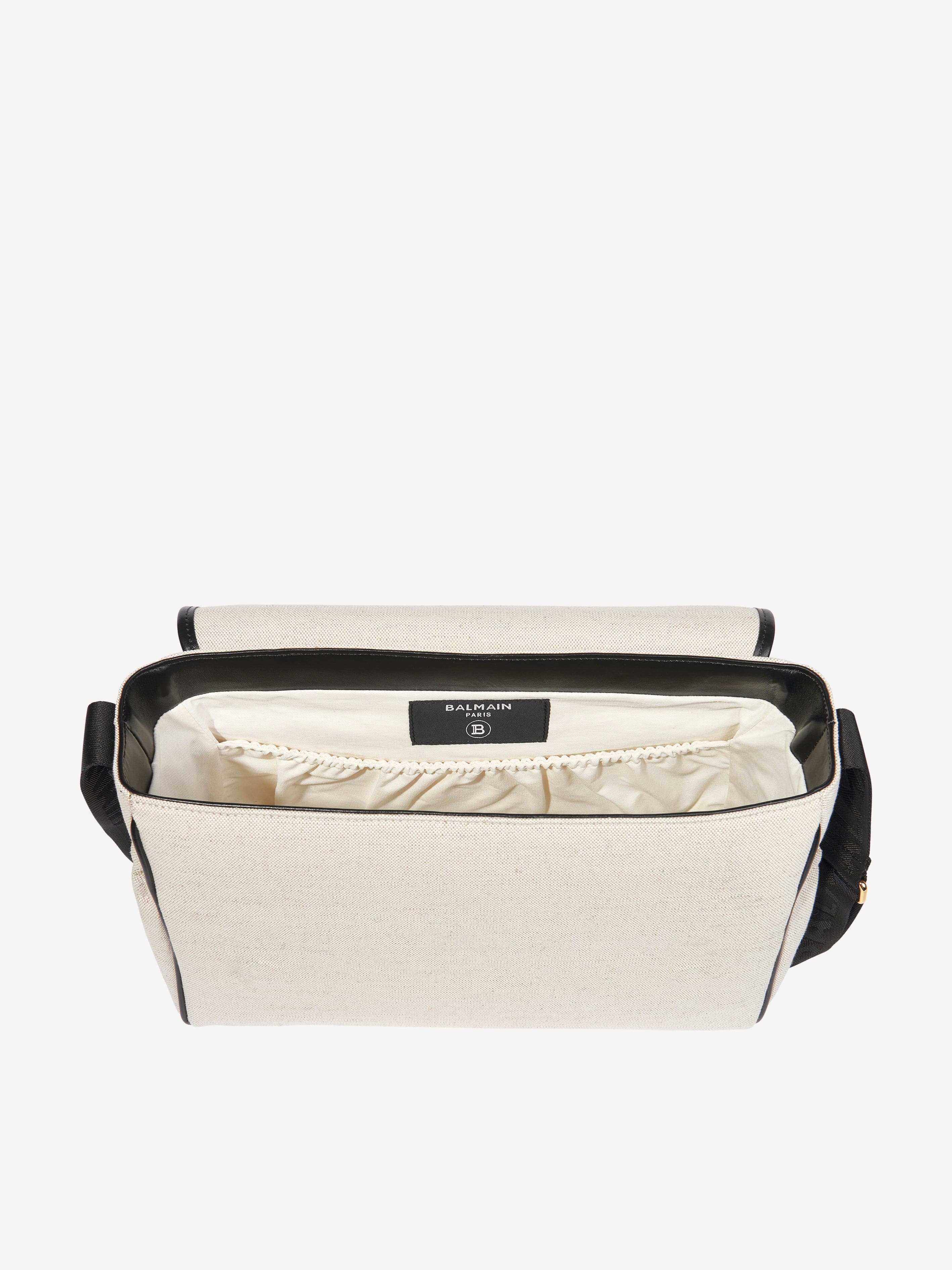 Balmain Baby Logo Changing Bag in Ivory (40cm)