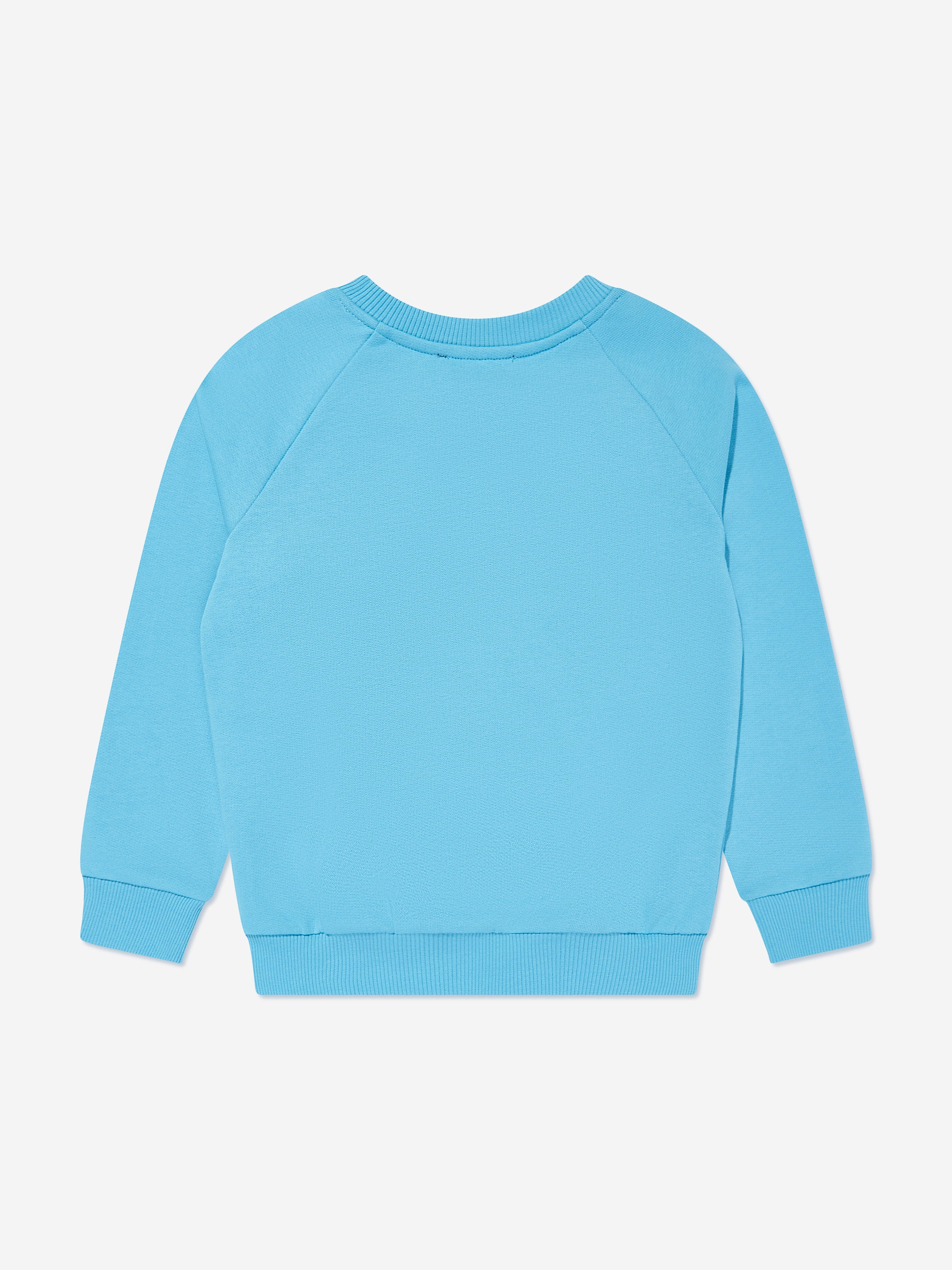Balmain Kids Logo Sweatshirt in Blue