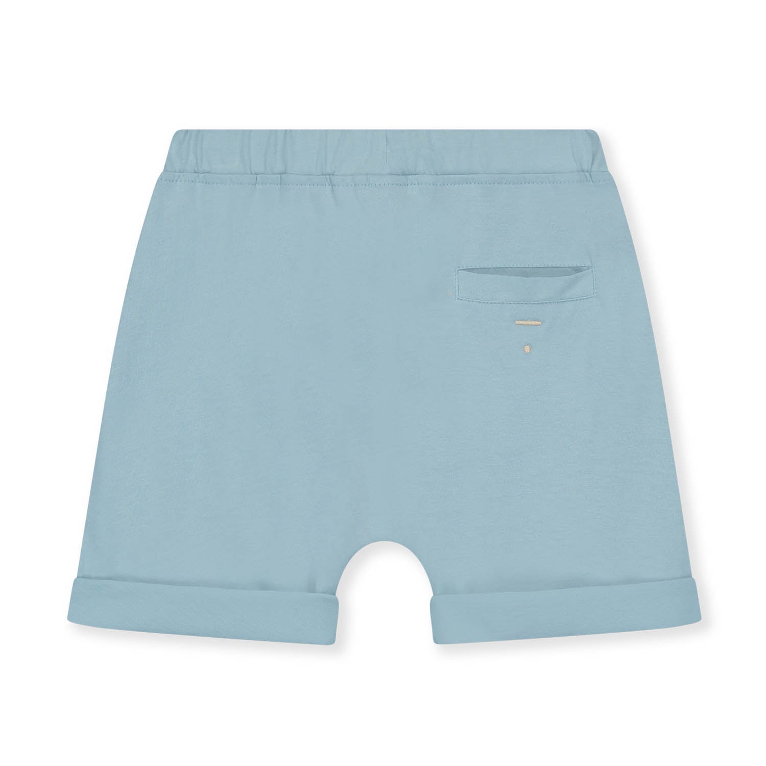 Boys & Girls Sky Blue Cotton Shorts