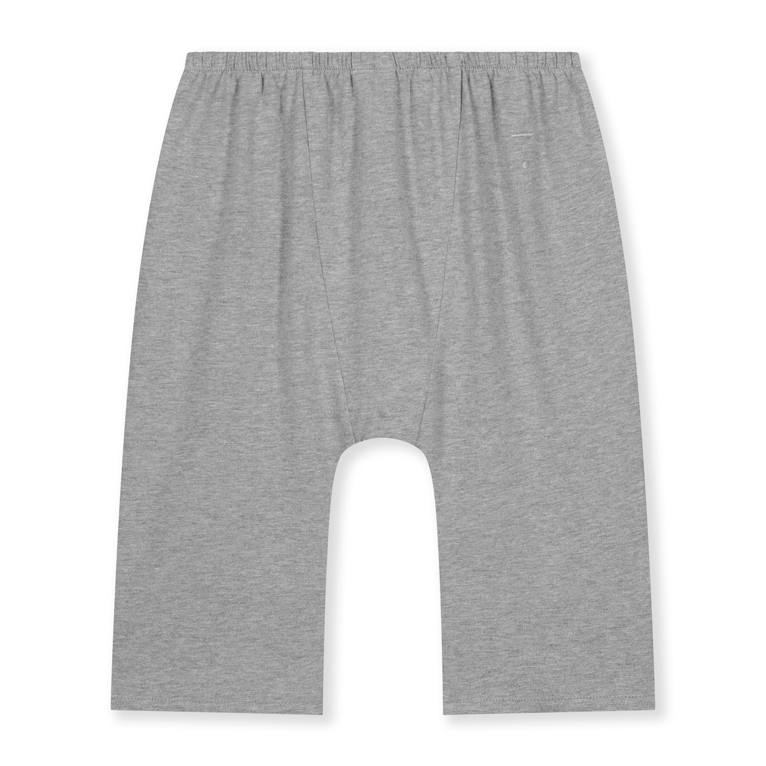 Baby Boys & Girls Grey Cotton Trousers