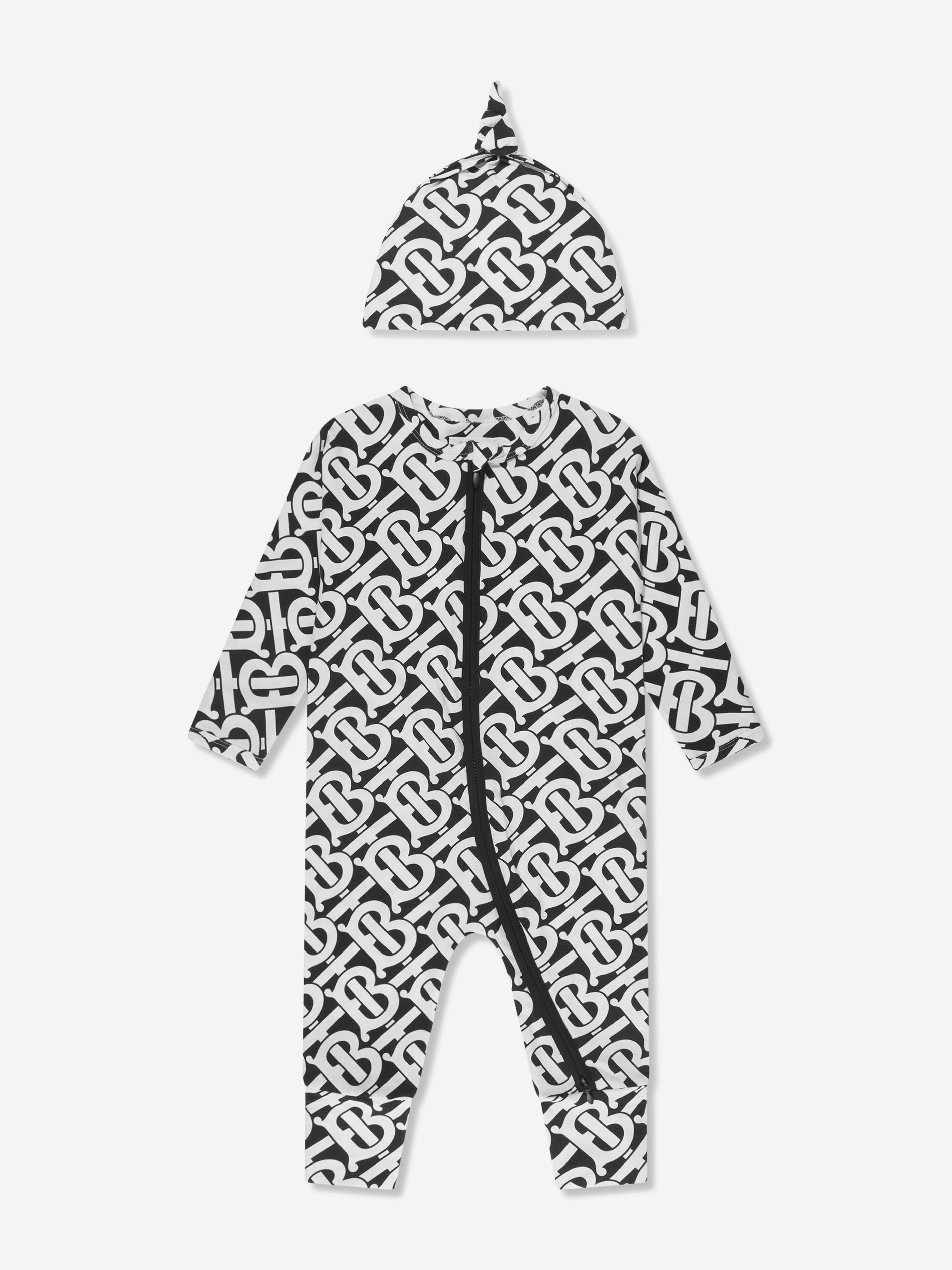 Baby Claude Mono Gift Set in White