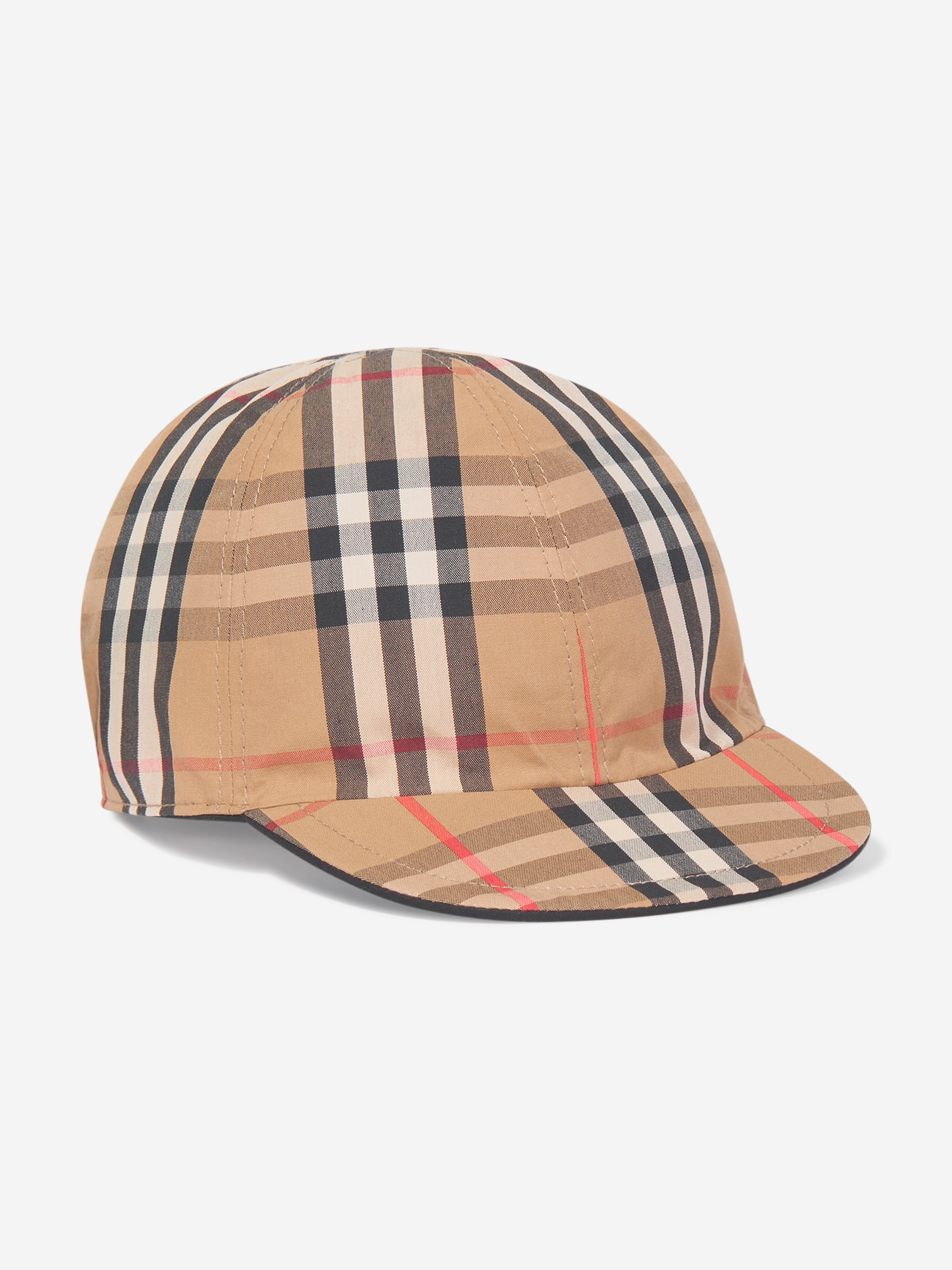Baby Reversible Cap in Black