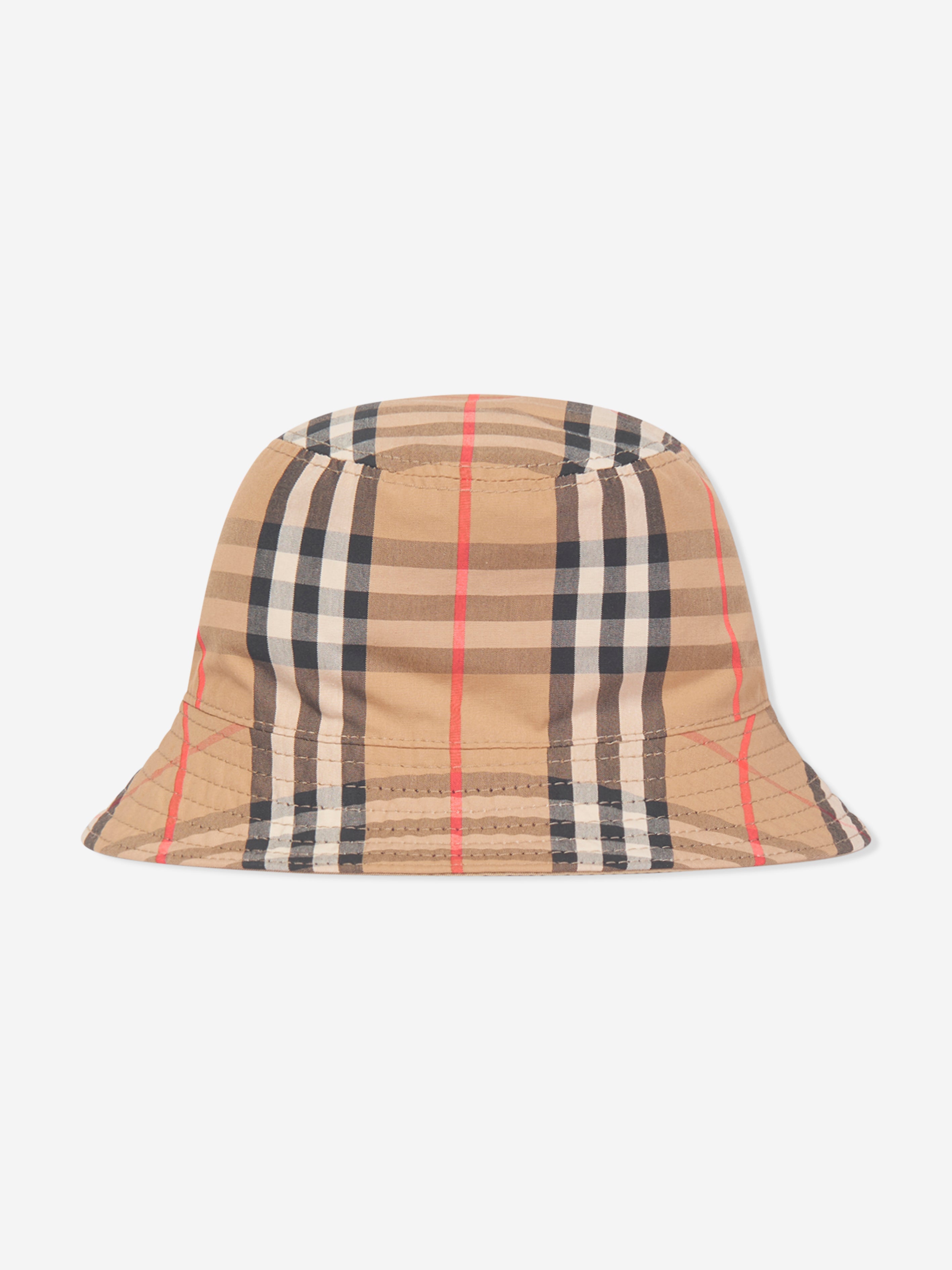 Baby Reversible Bucket Hat in Beige