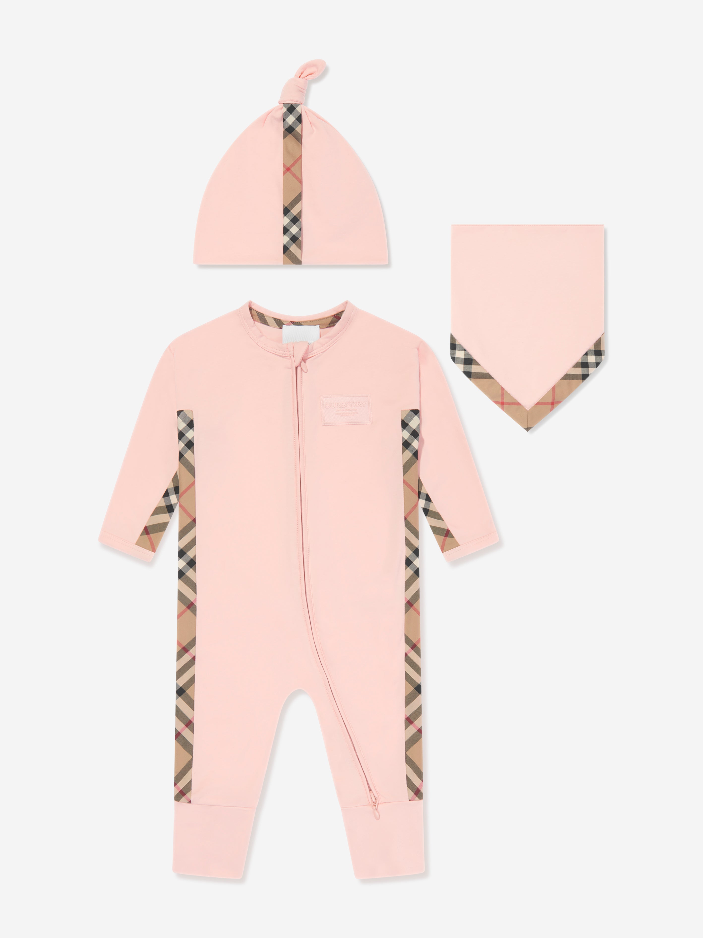 Baby Girls Claude Gift Set in Pink