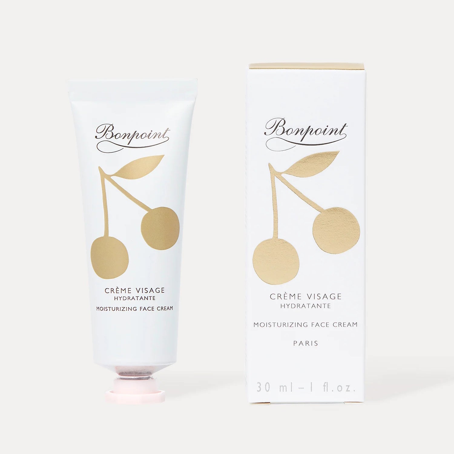 Crème visage hydratante tube doré(30 ml)