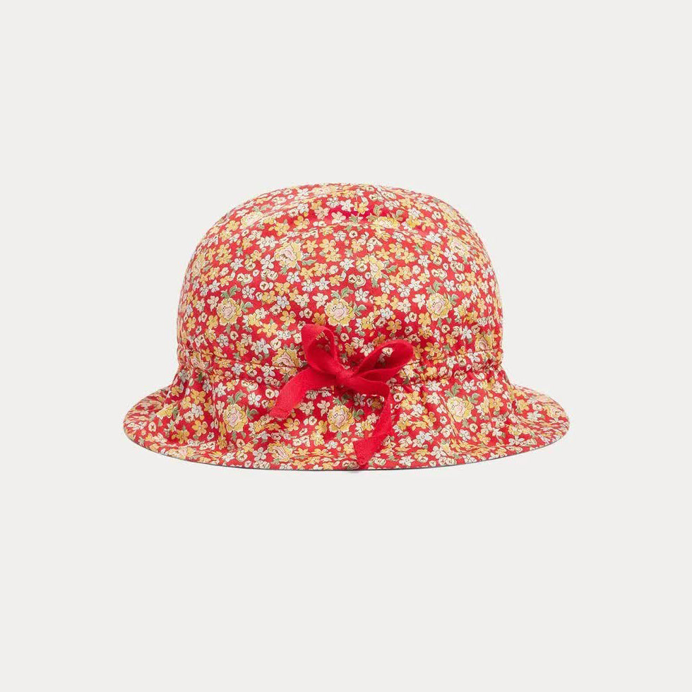 Baby Girls Poppy Floral Sun Hat