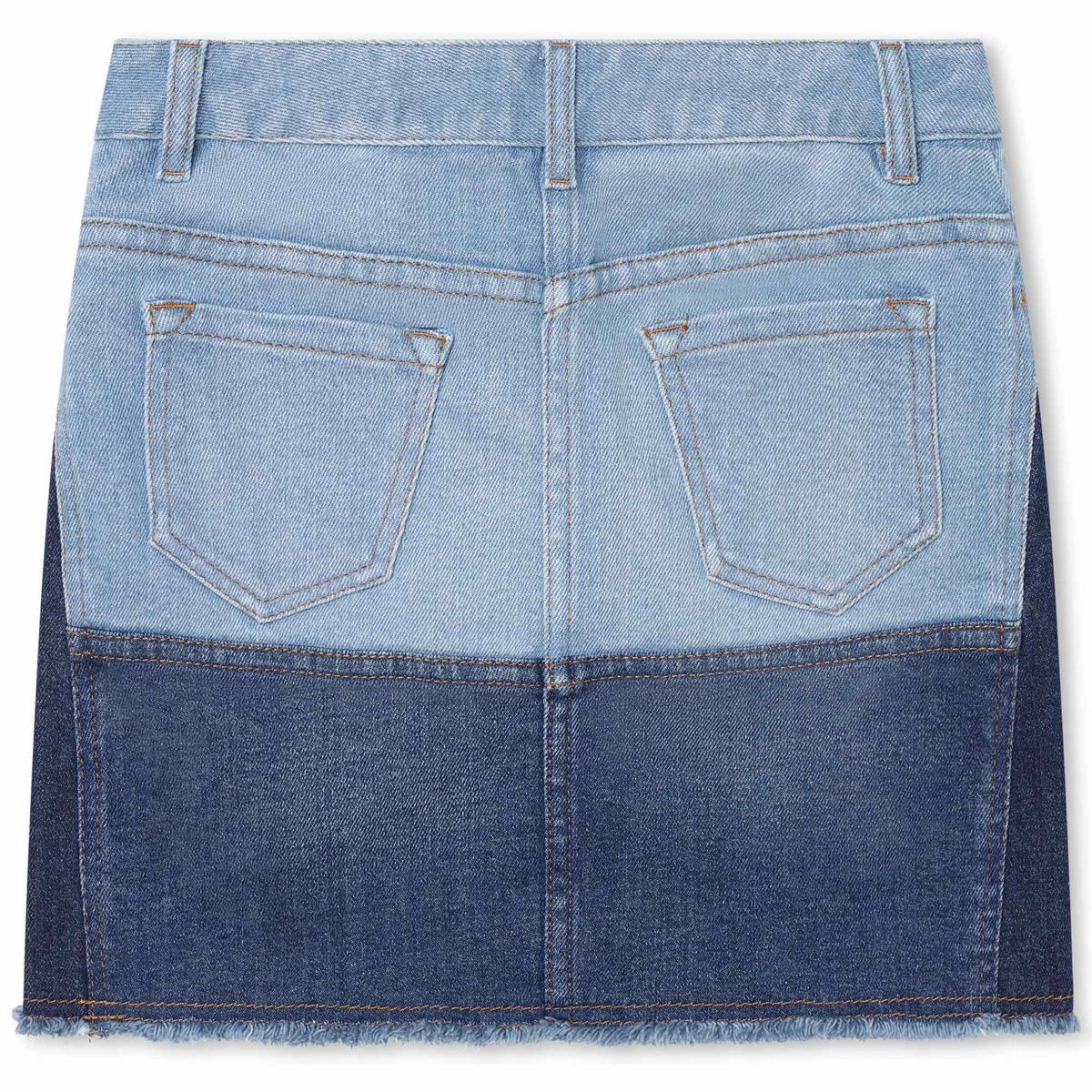 Girls Blue Denim Skirt