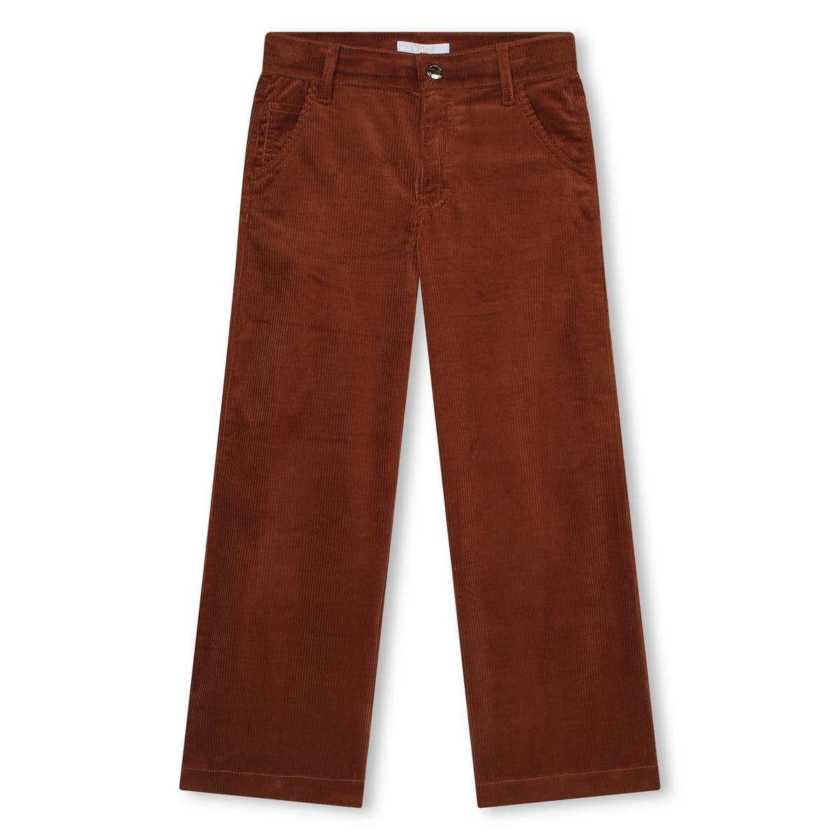 Girls Brown Trousers