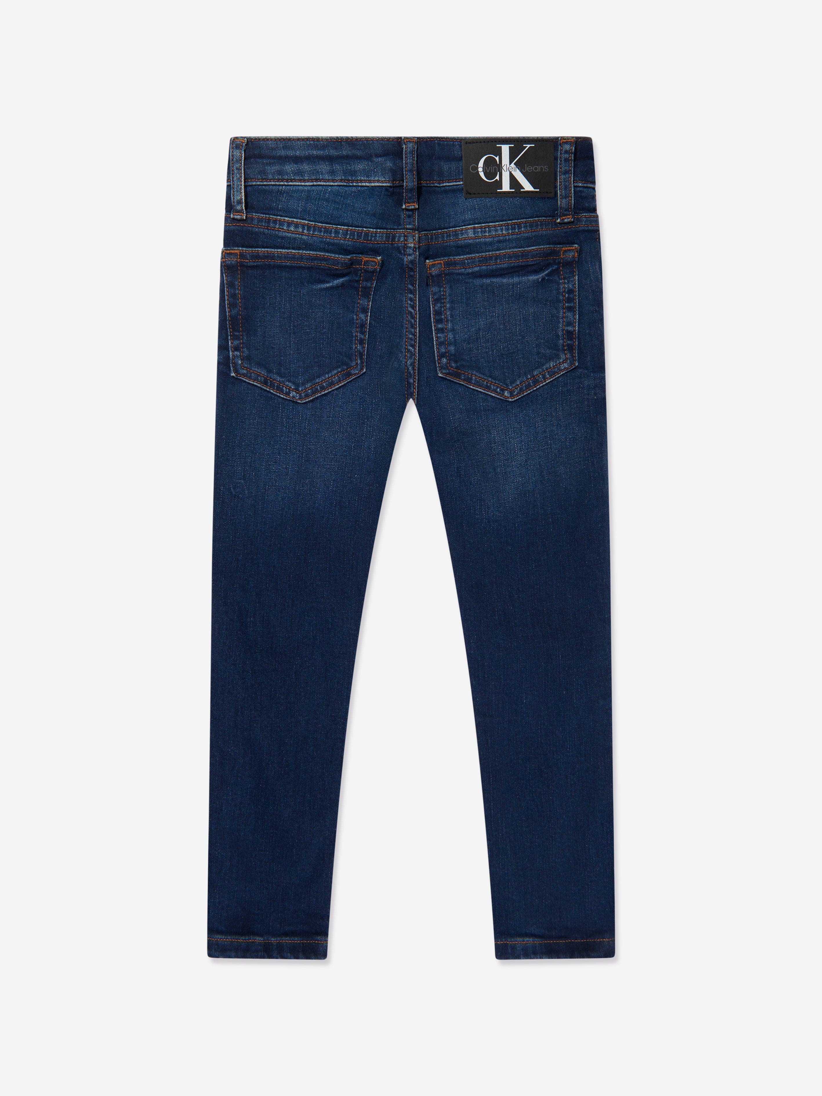 Calvin Klein Boys Skinny Jeans in Blue