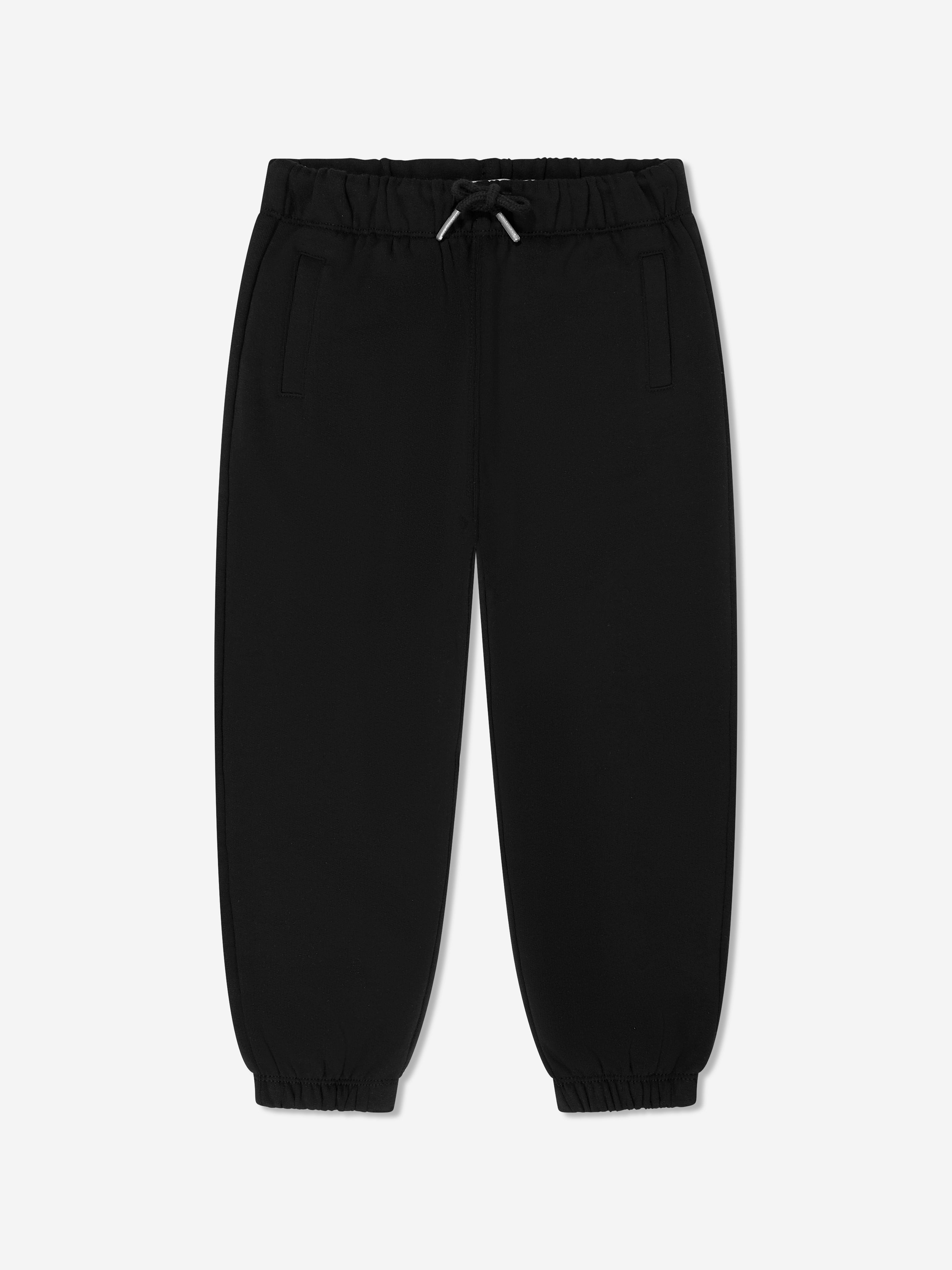 Boys Striped Coloublock Tracksuit in Black