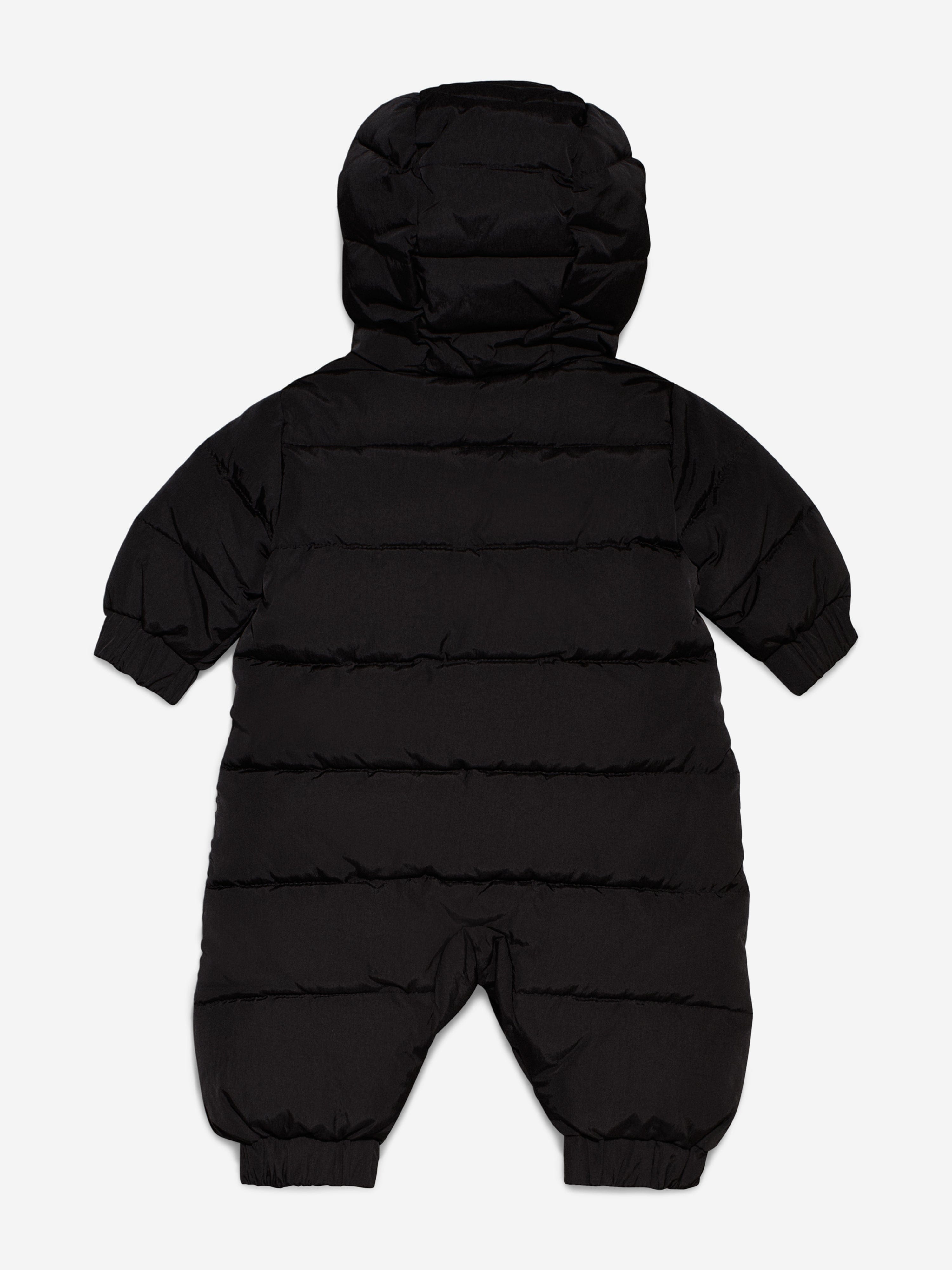 Baby Padded Snowsuit in Black