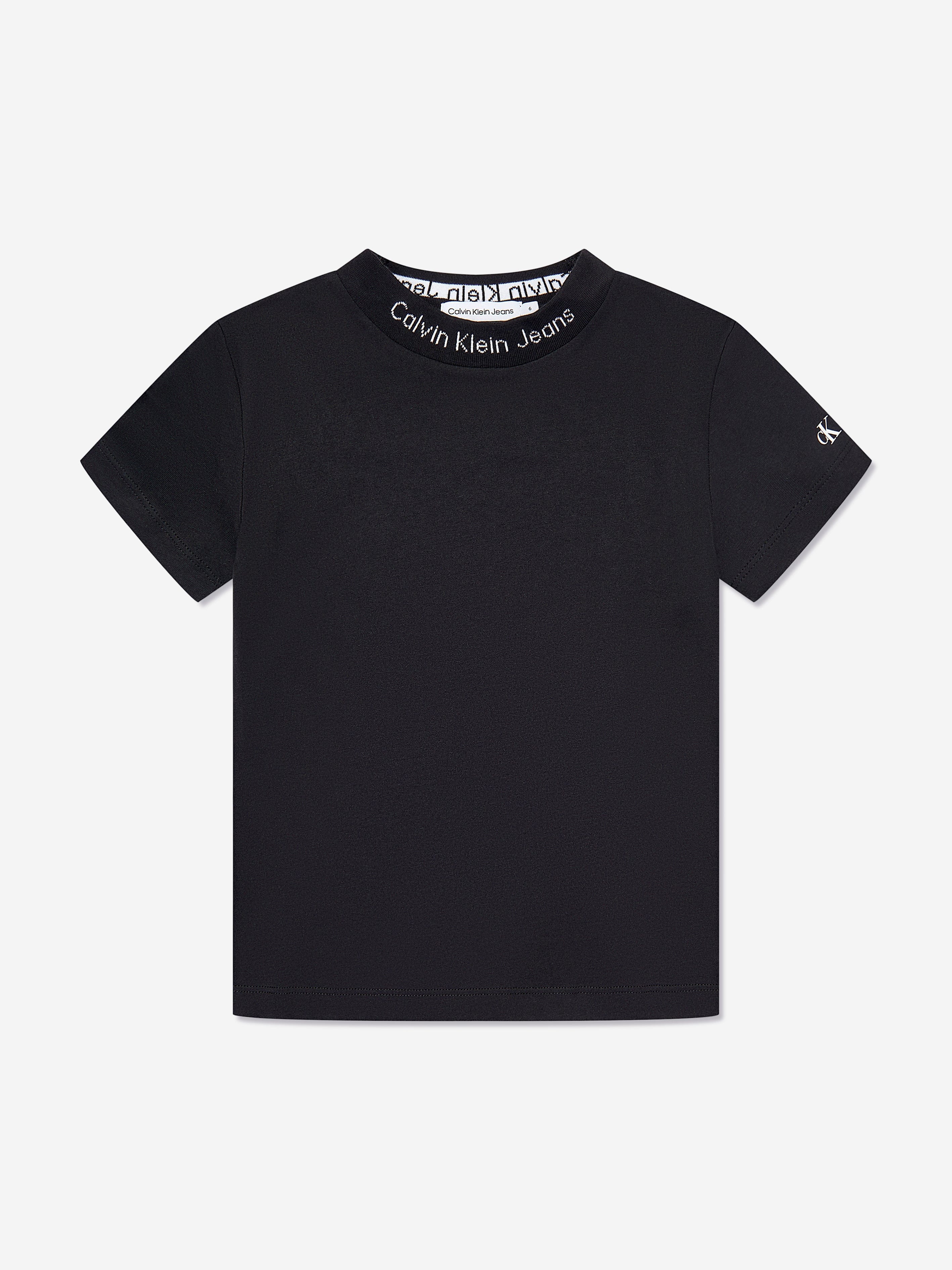 Calvin Klein Boys Intarsia 2 Pack T-Shirt Set in Multicolour