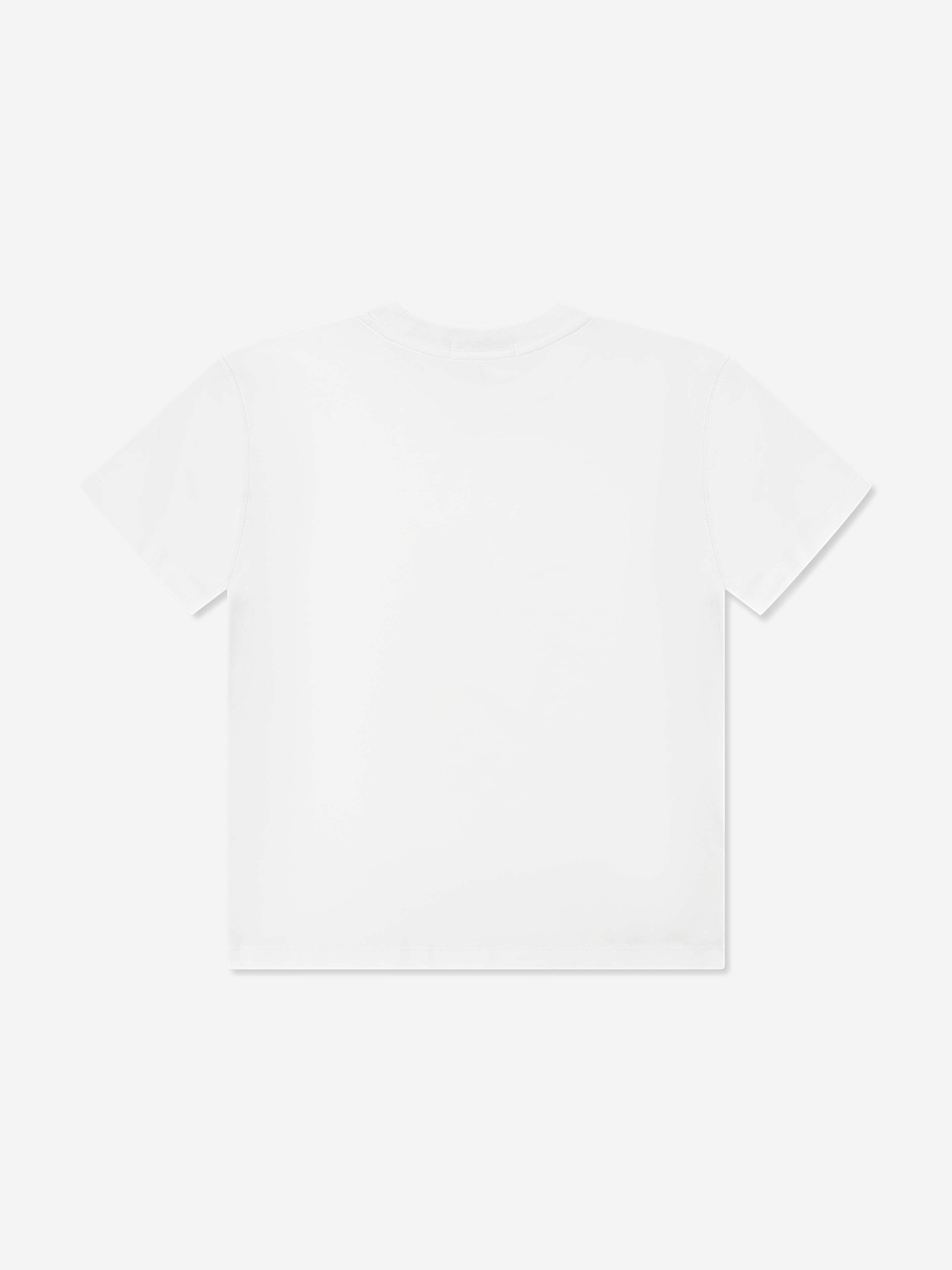 Calvin Klein Boys Intarsia Relaxed T-Shirt in White