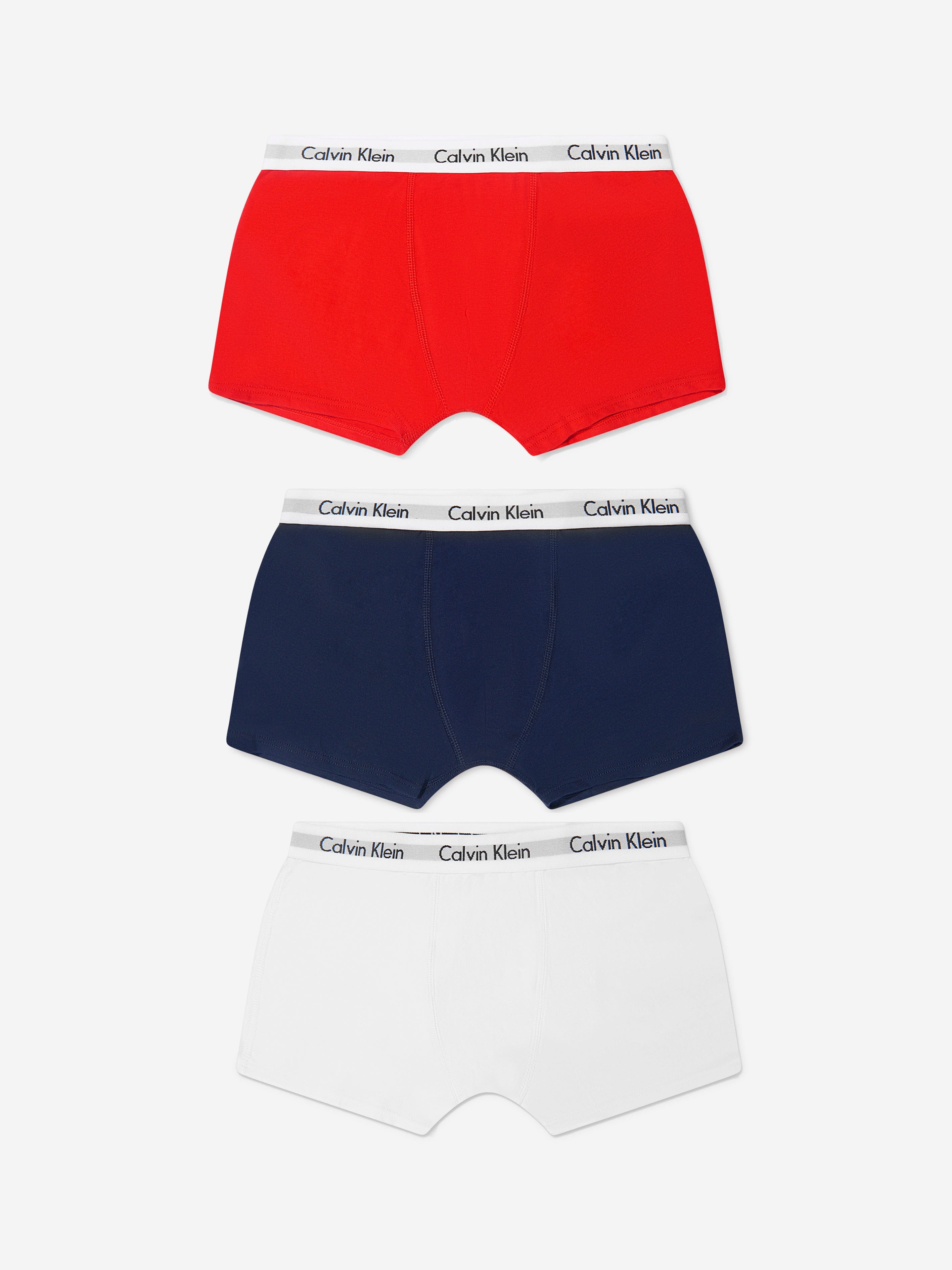 Calvin Klein Boys Cotton Boxer Shorts Set (3 Pack)