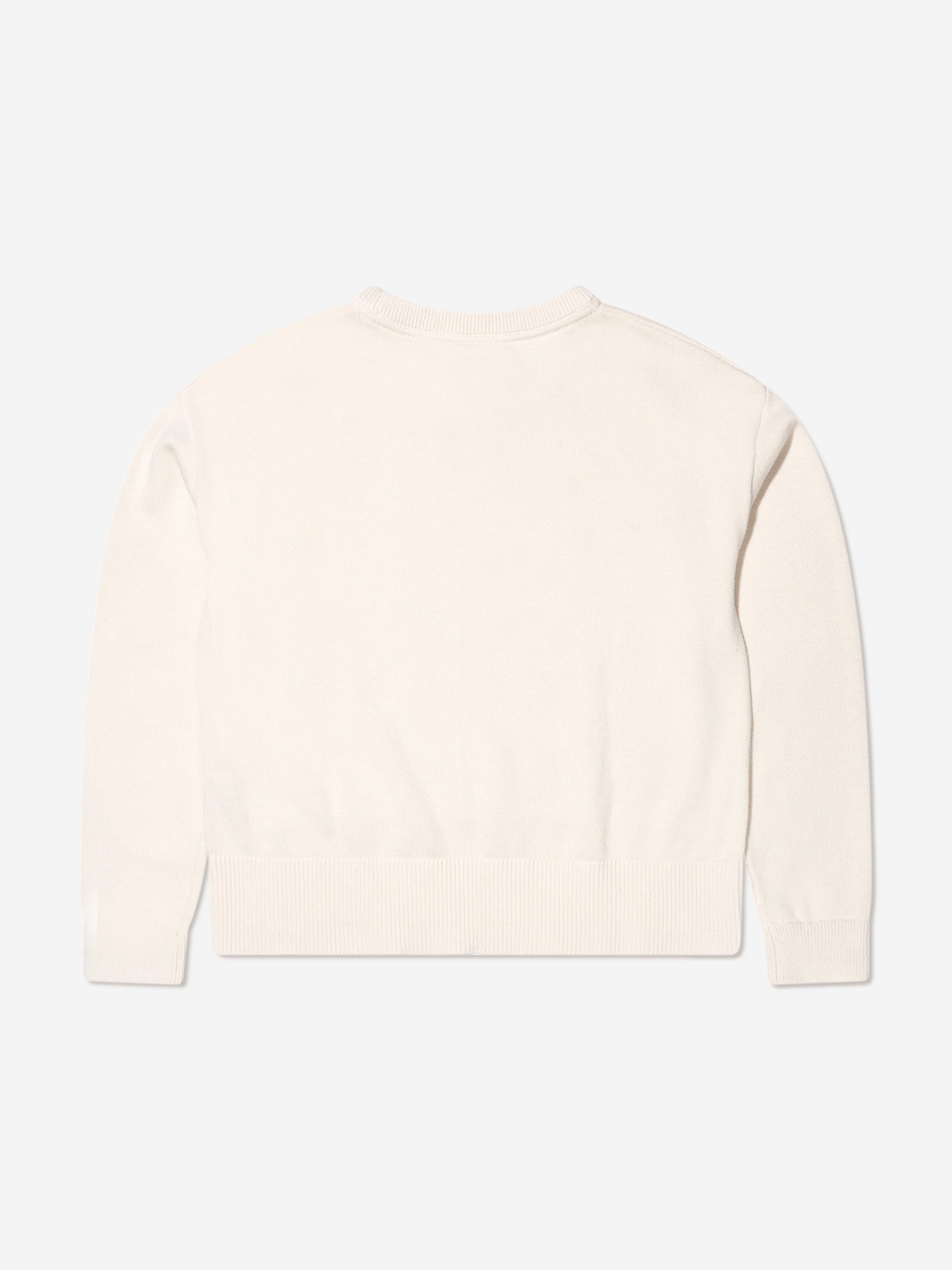 Calvin Klein Girls Lurex Monogram Sweatshirt