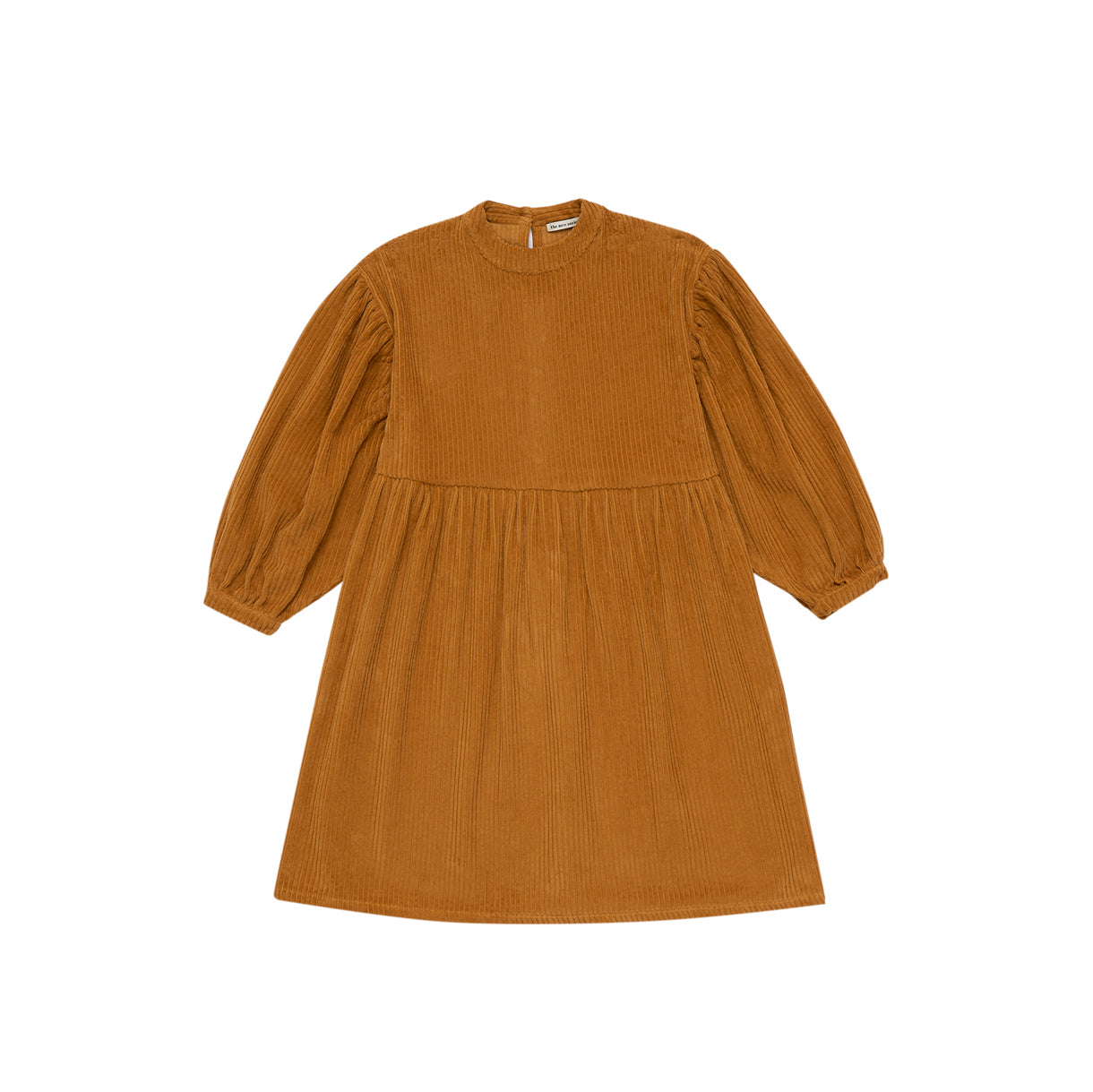 Girls Brown Corduroy Dress