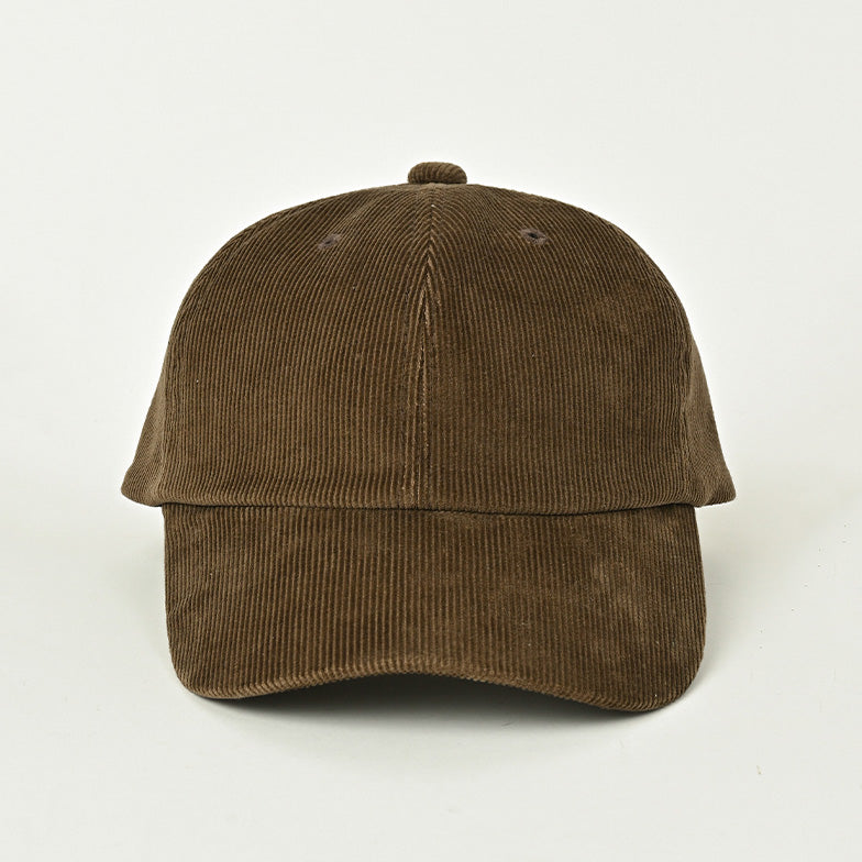 Boys & Girls Brown Corduroy Cap
