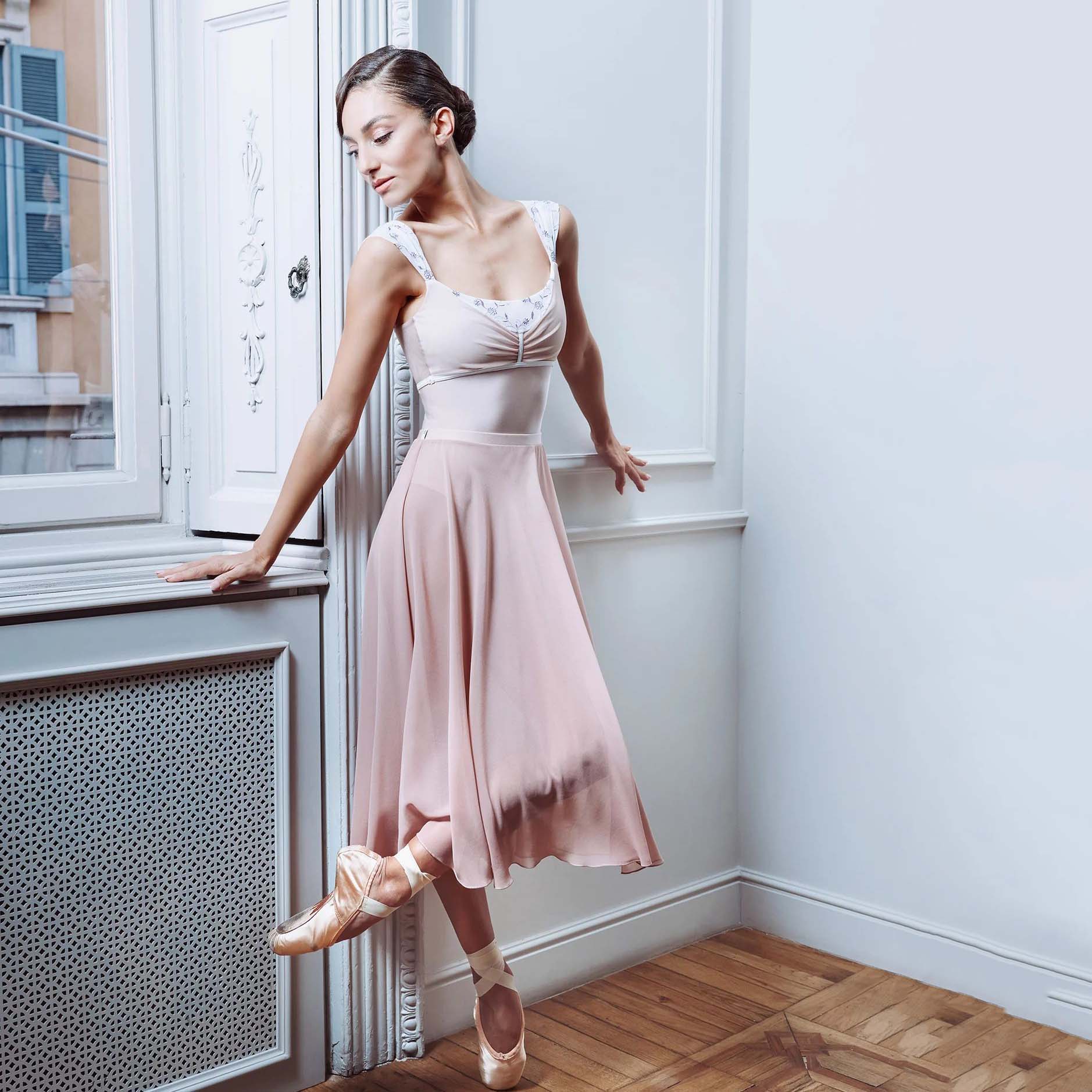 Women Pink "Kali GL" Ballet Onesies(CD25083-1/L09+L01+TP03+TRD47+TP14)