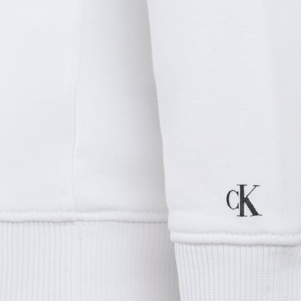 Calvin Klein Boys Sweater - Cotton Hooded Logo Sweater