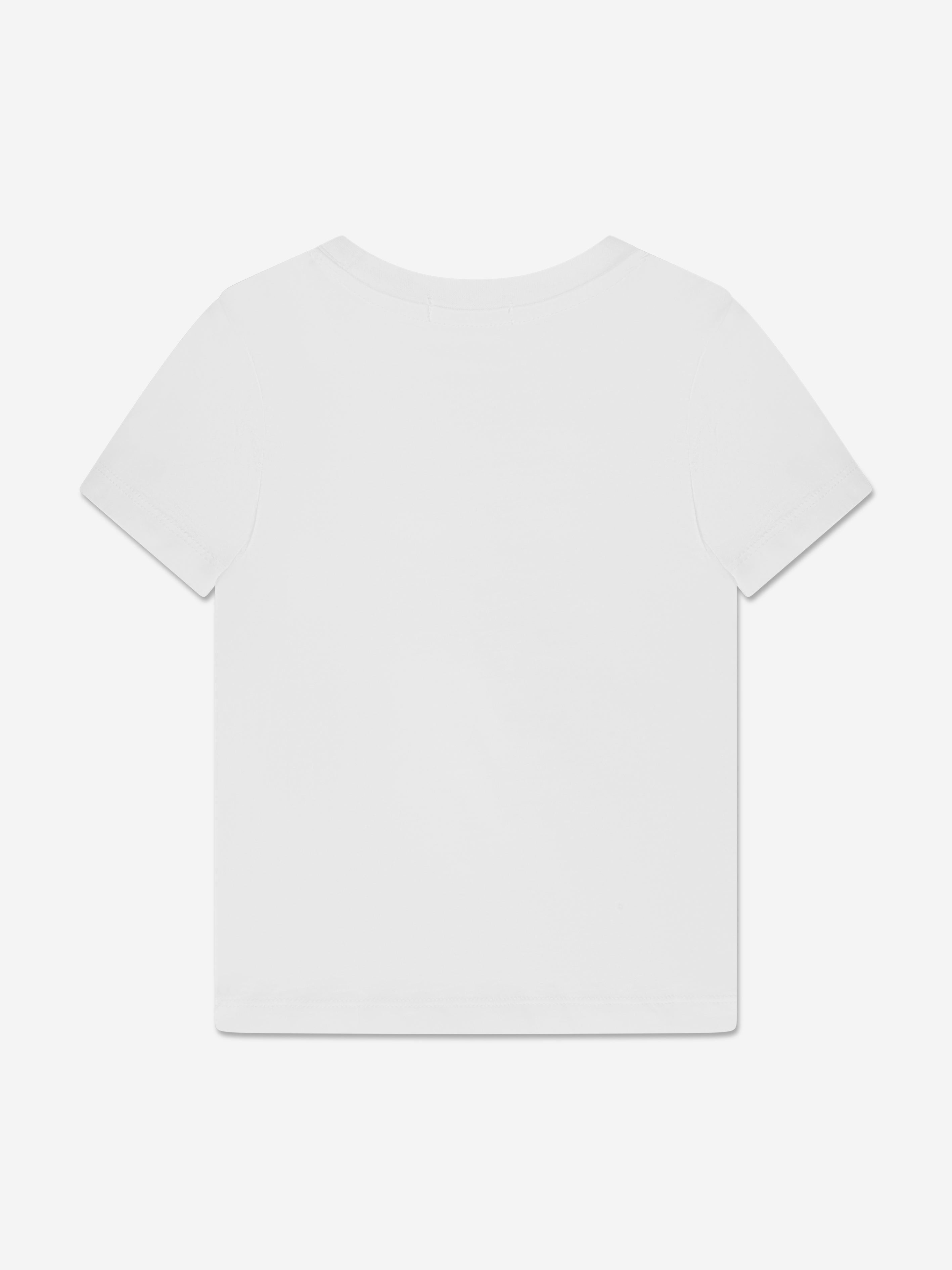 Calvin Klein Boys Logo Tape T-Shirt in White