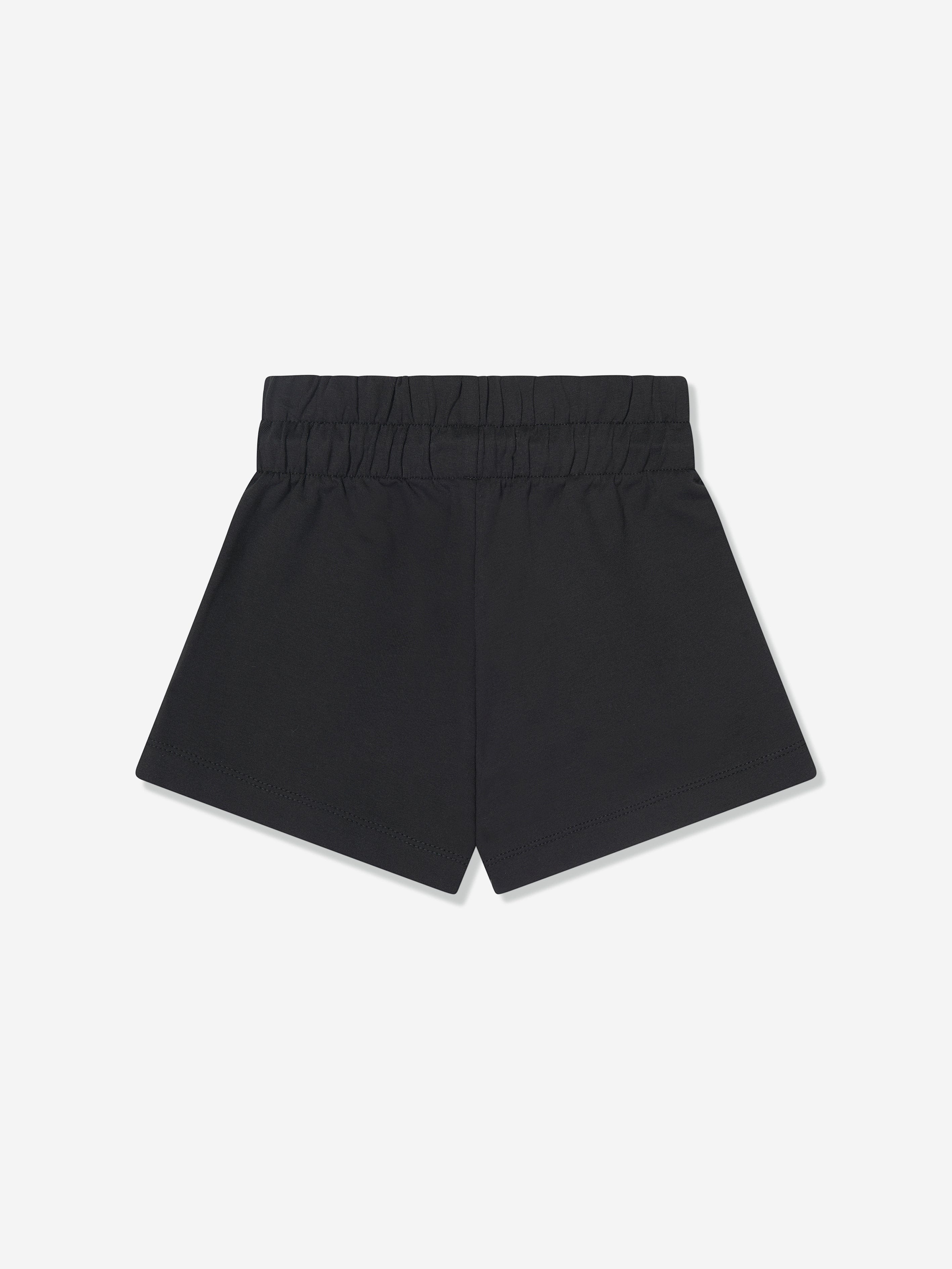 Calvin Klein Girls Reveal Monogram Shorts in Black