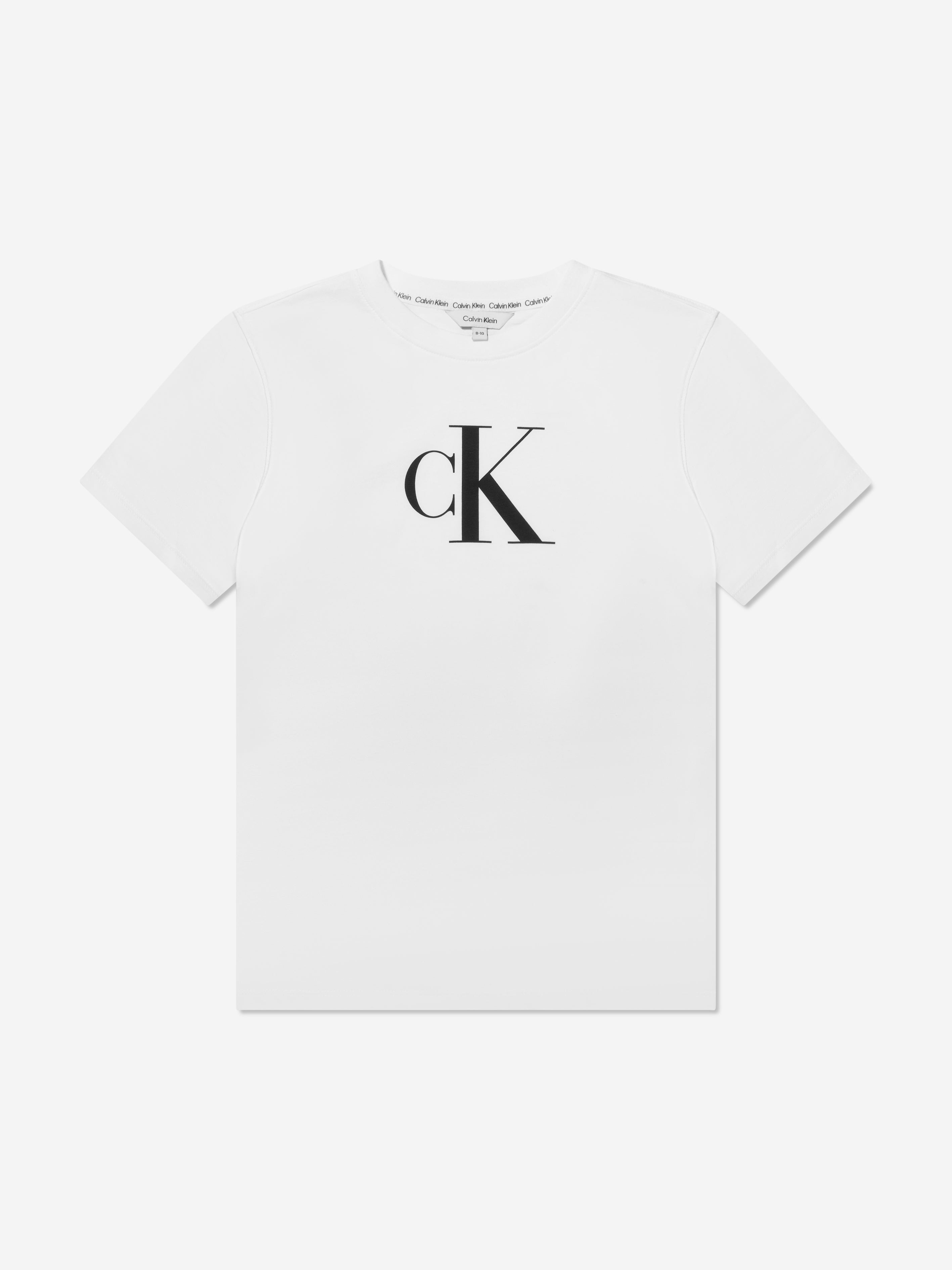 Calvin Klein Kids Beach T-Shirt in White